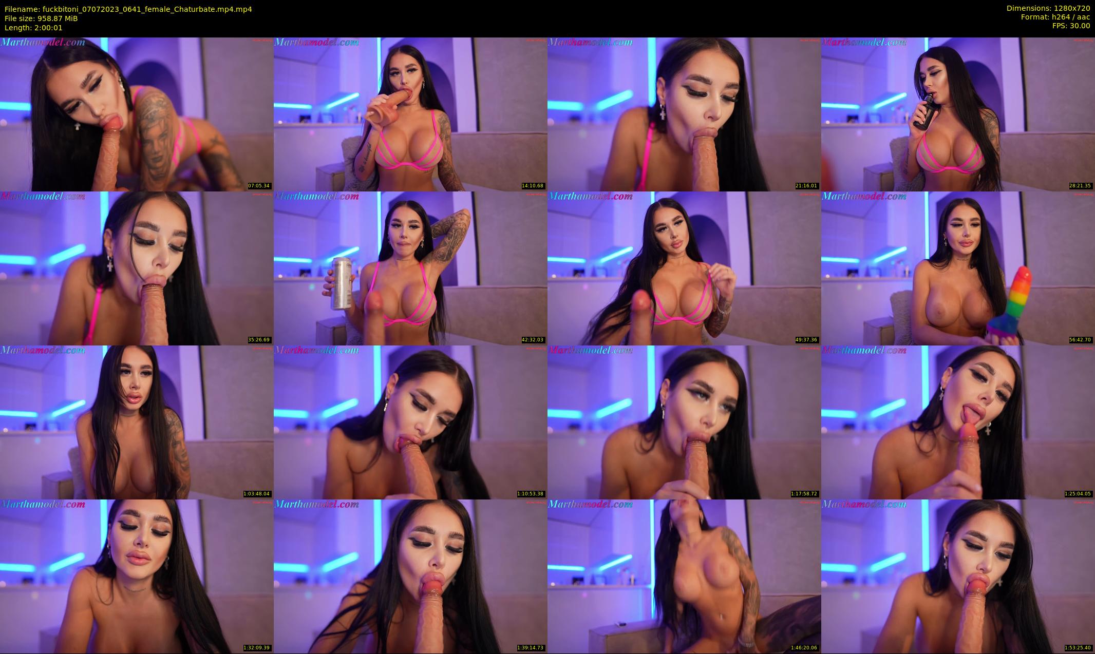 fuckbitoni — 121 minute Chaturbate couple cam show recording, 720p, Jul 7, 2023
