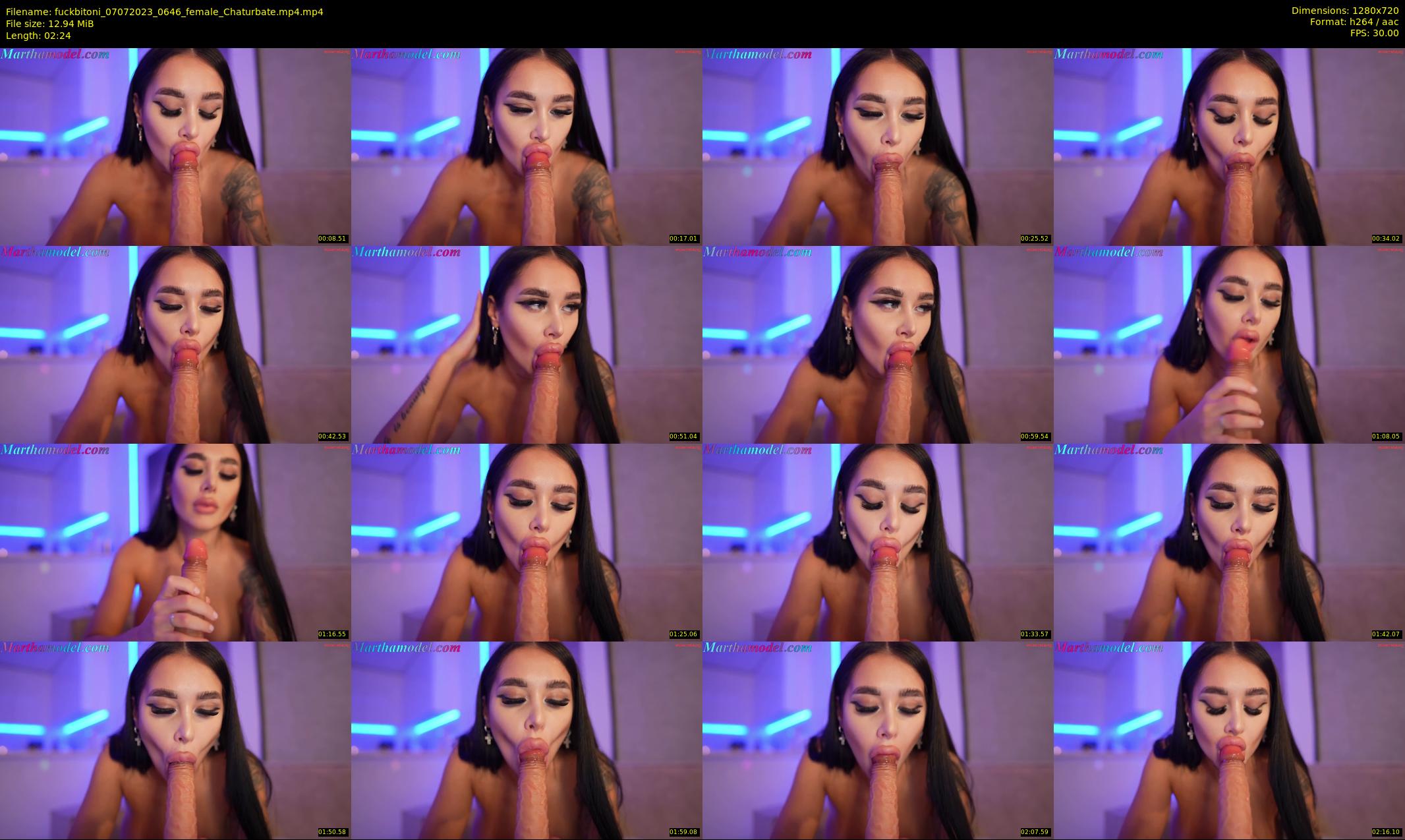 fuckbitoni — 3 minute Chaturbate couple cam show recording, 720p, Jul 7, 2023