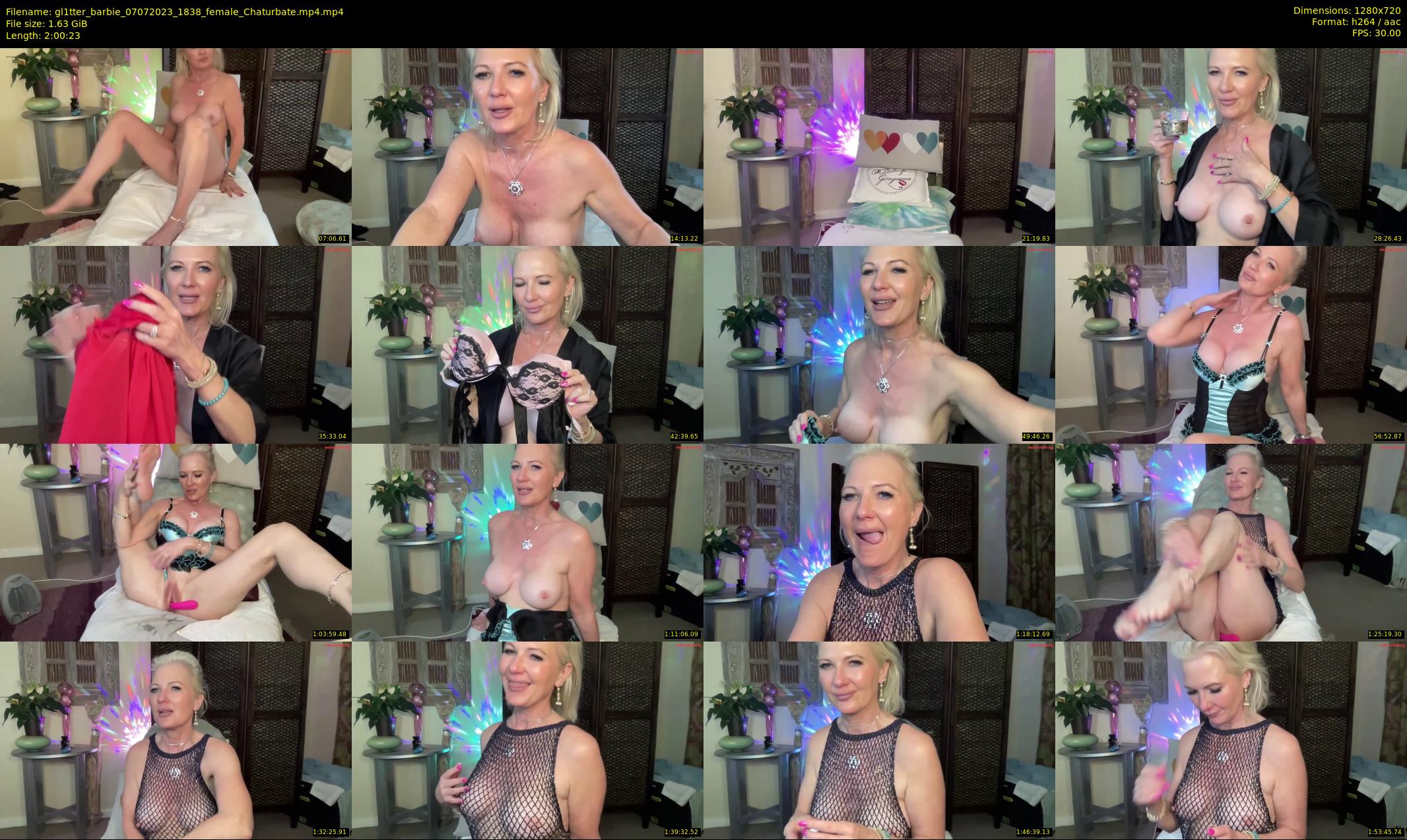 gl1tter_barbie — 121 minute Chaturbate female cam show recording, 720p, Jul 7, 2023