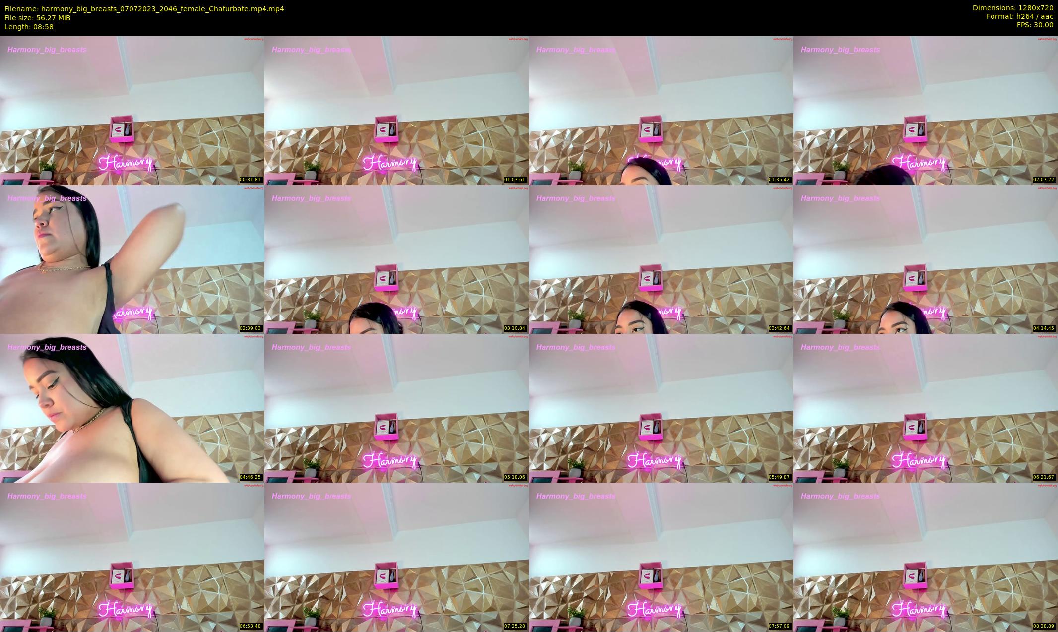 harmony_big_breasts — 9 minute Chaturbate female cam show recording, 720p, Jul 7, 2023