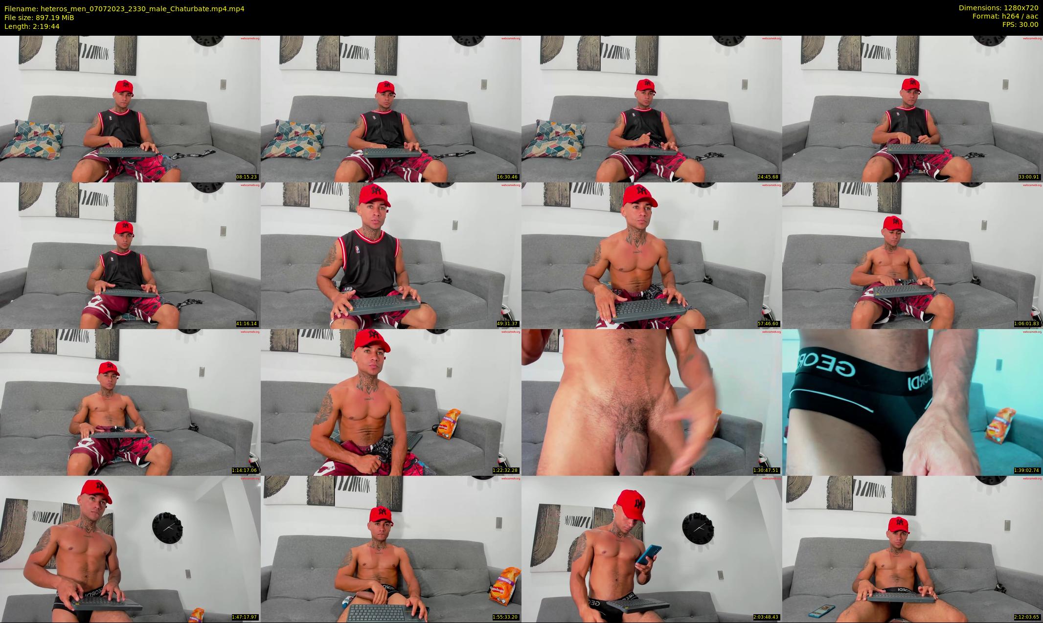 heteros_men — 140 minute Chaturbate male cam show recording, 720p, Jul 7, 2023