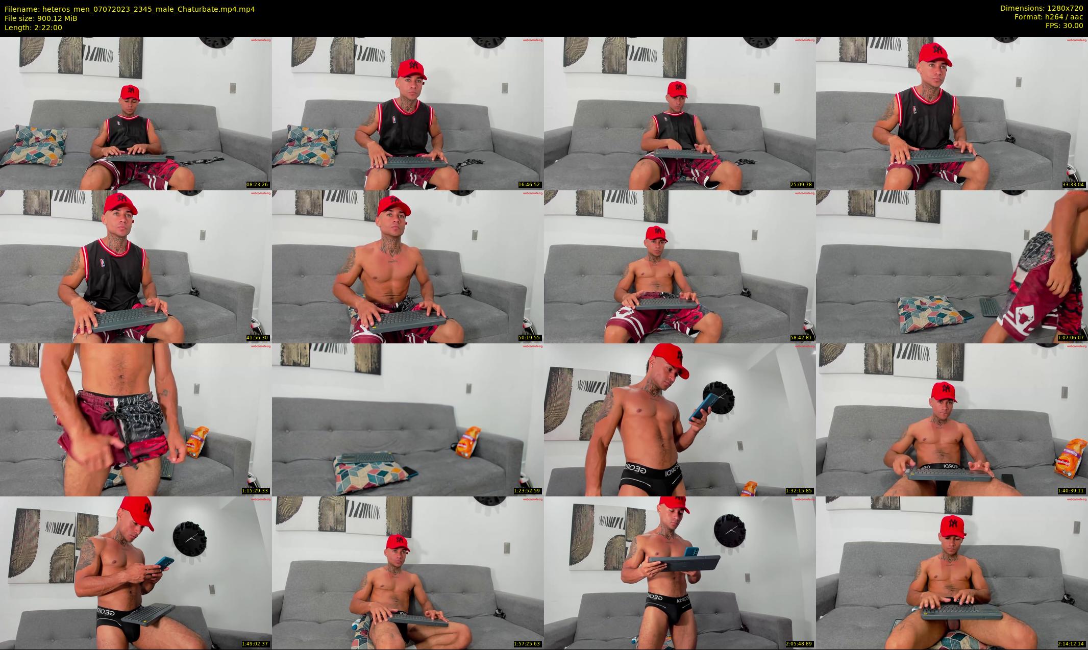 heteros_men — 142 minute Chaturbate male cam show recording, 720p, Jul 7, 2023