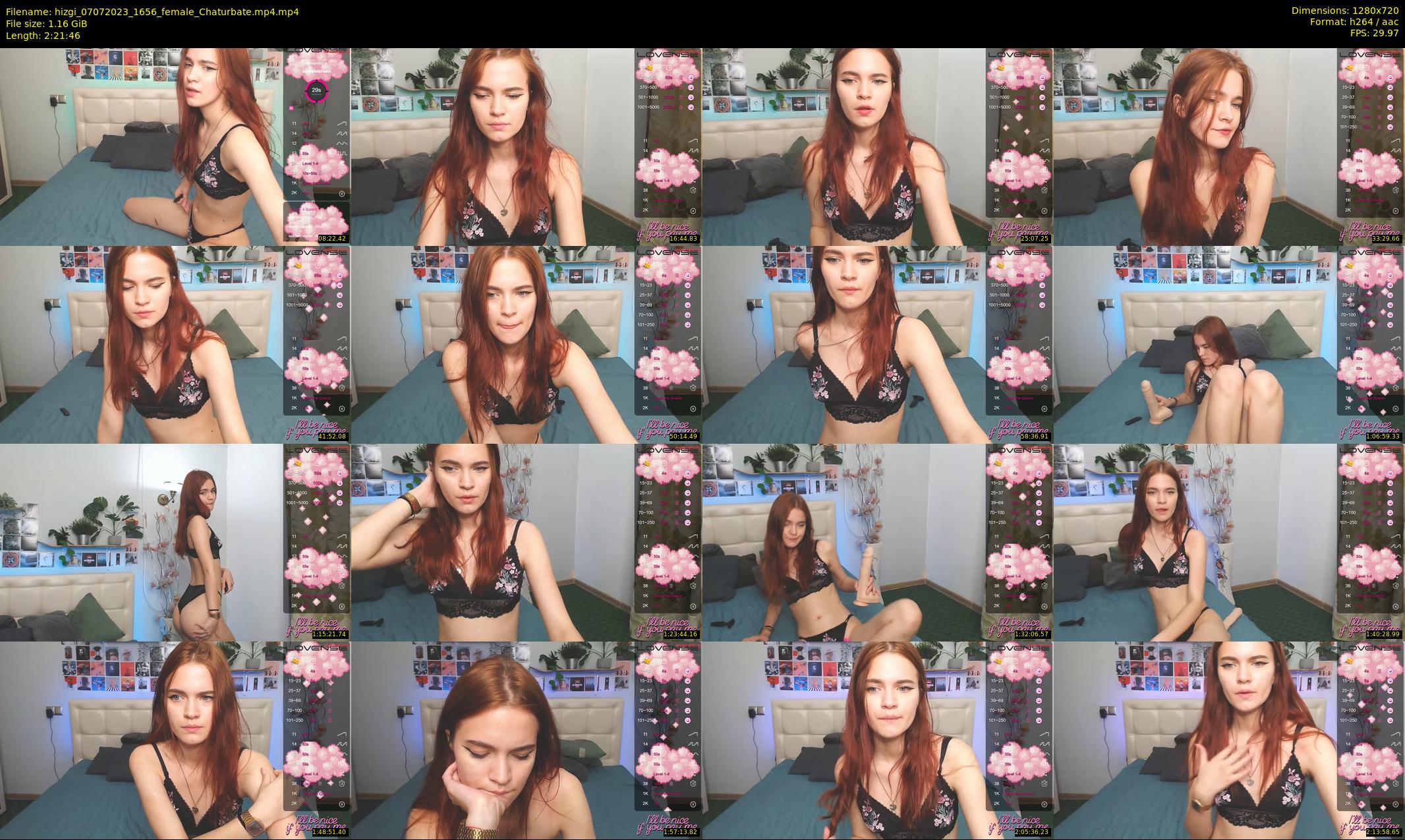 hizgi — 142 minute Chaturbate couple cam show recording, 720p, Jul 7, 2023