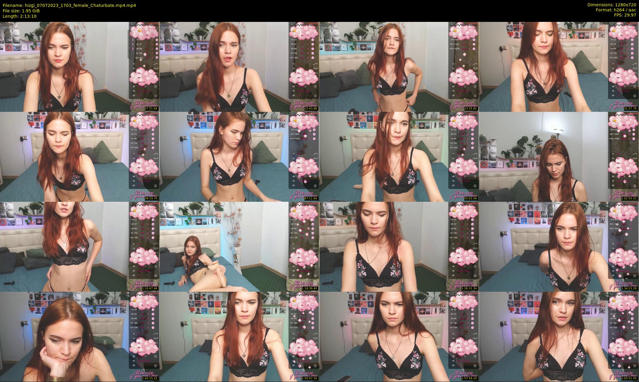 hizgi — 134 minute Chaturbate couple cam show recording, 720p, Jul 7, 2023