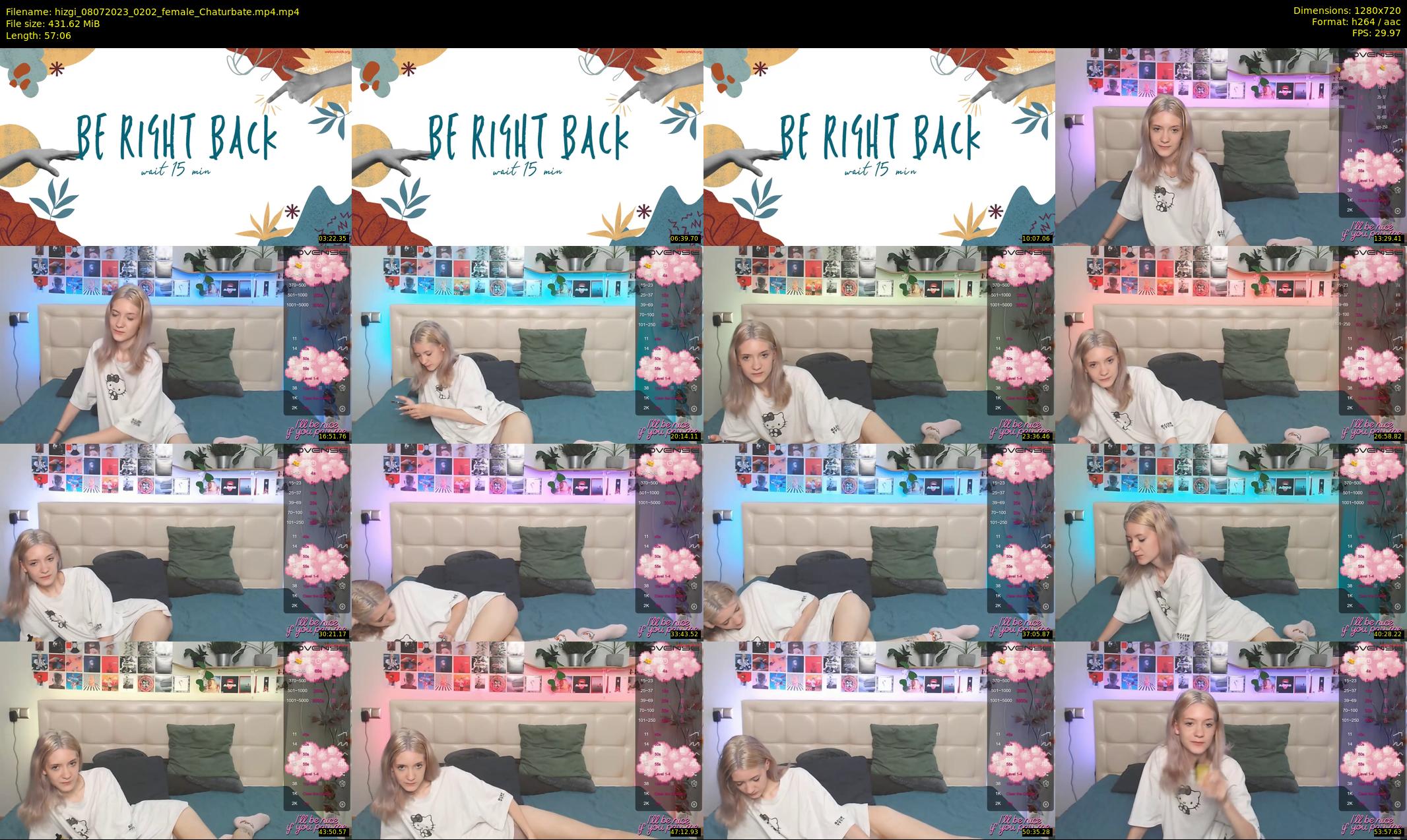 hizgi — 58 minute Chaturbate couple cam show recording, 720p, Jul 8, 2023
