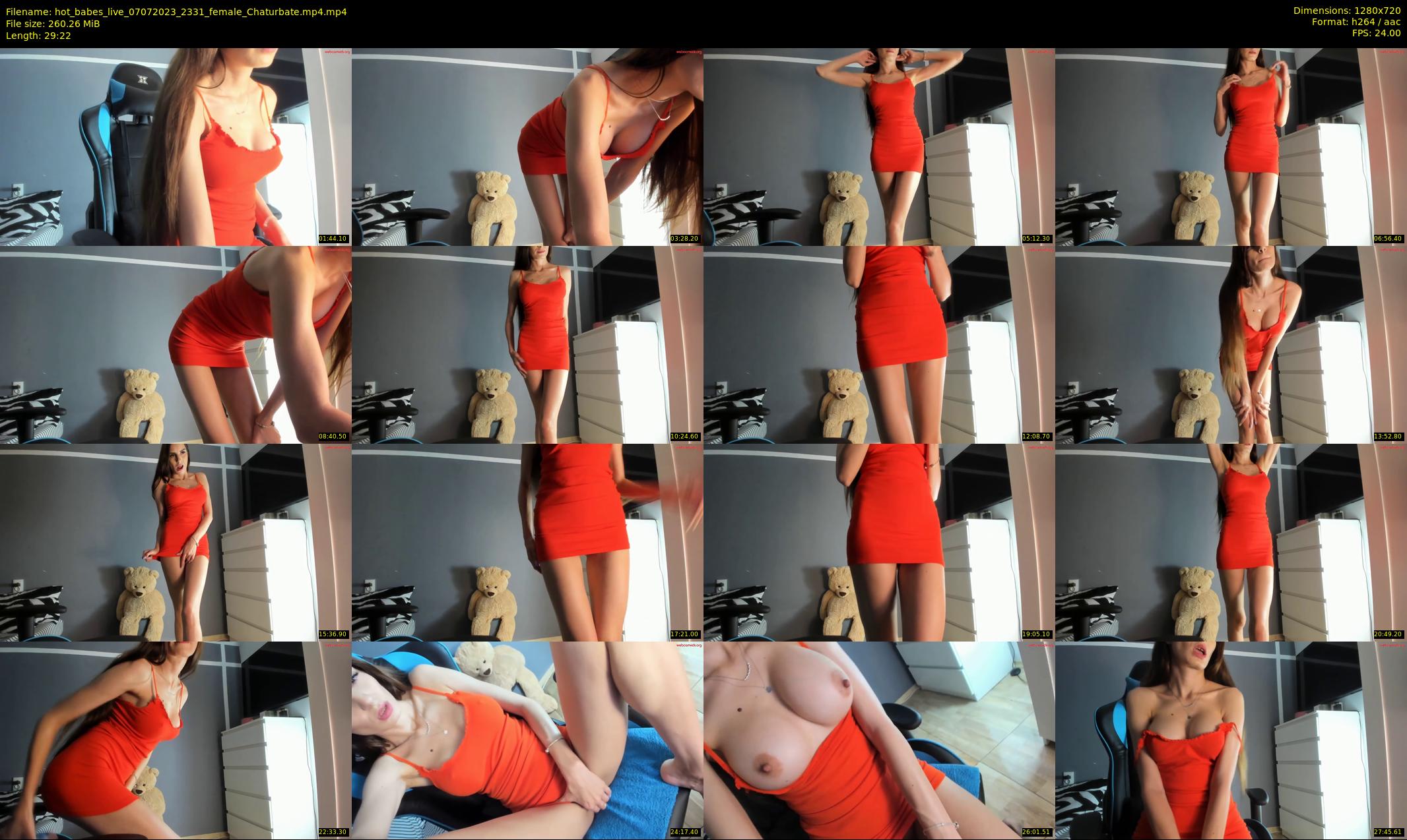 hot_babes_live — 30 minute Chaturbate female cam show recording, 720p, Jul 7, 2023
