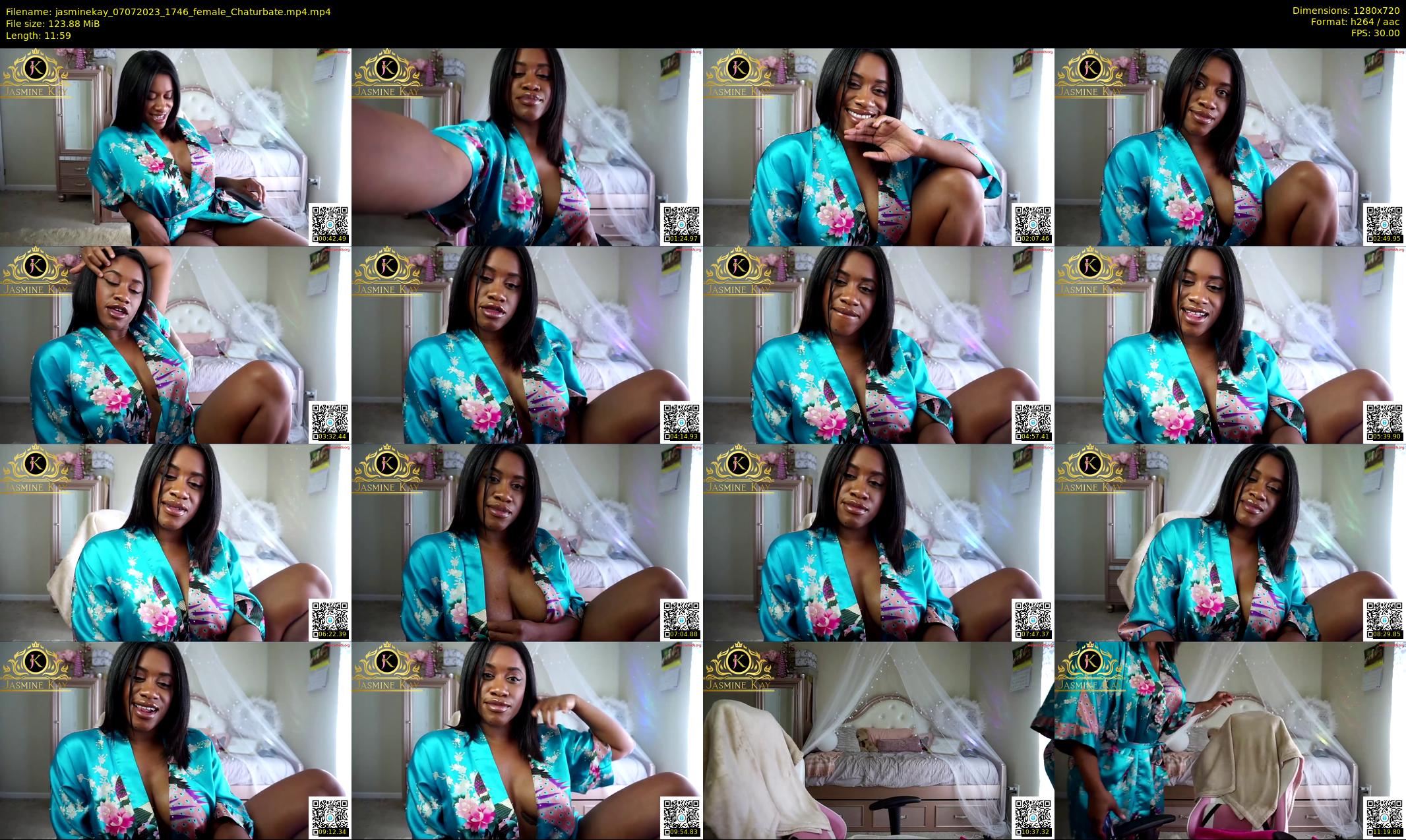 jasminekay — 12 minute Chaturbate female cam show recording, 720p, Jul 7, 2023