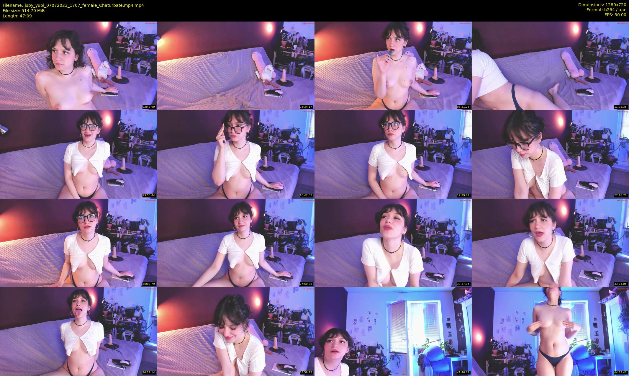 juby_yubi — 48 minute Chaturbate female cam show recording, 720p, Jul 7, 2023