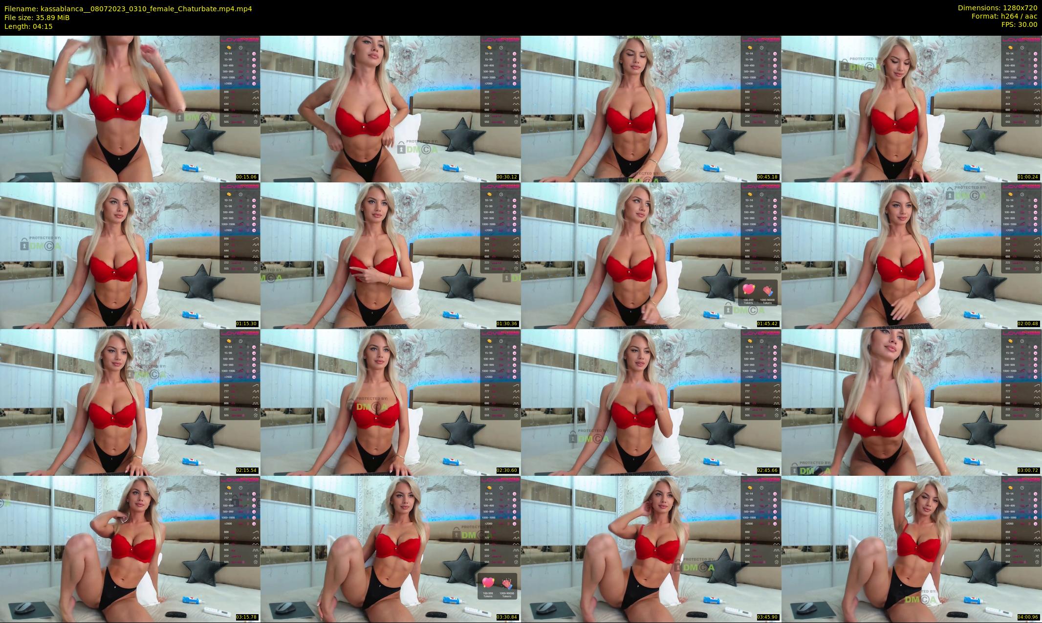 kassablanca_ — 5 minute Chaturbate female cam show recording, 720p, Jul 8, 2023