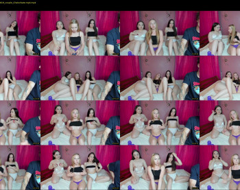 kebesheska — 6 minute Chaturbate couple cam show recording, 720p, Jul 7, 2023