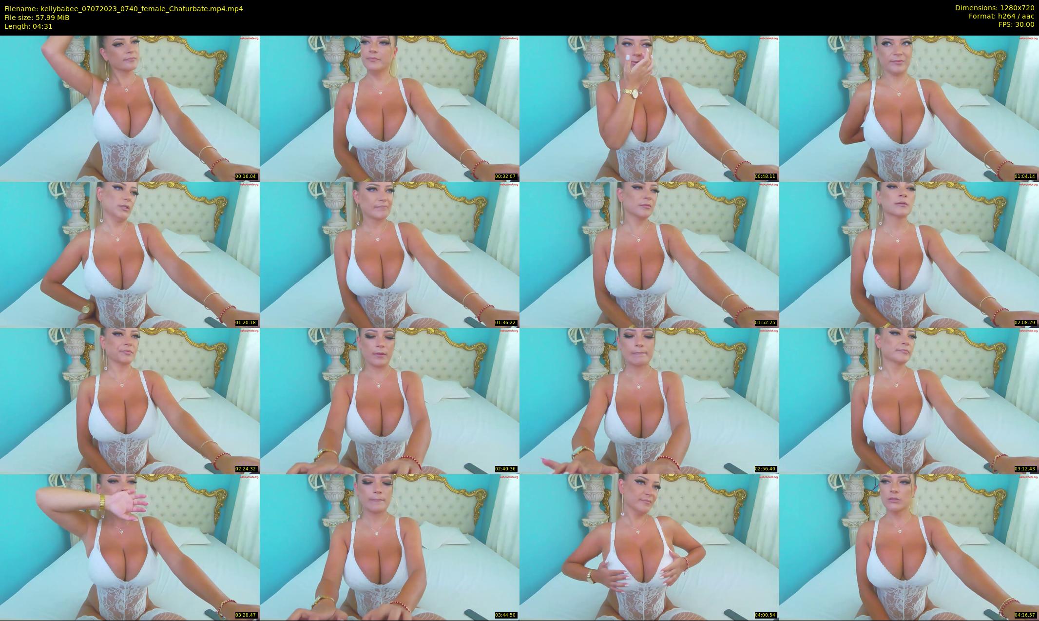 kellybabee — 5 minute Chaturbate female cam show recording, 720p, Jul 7, 2023