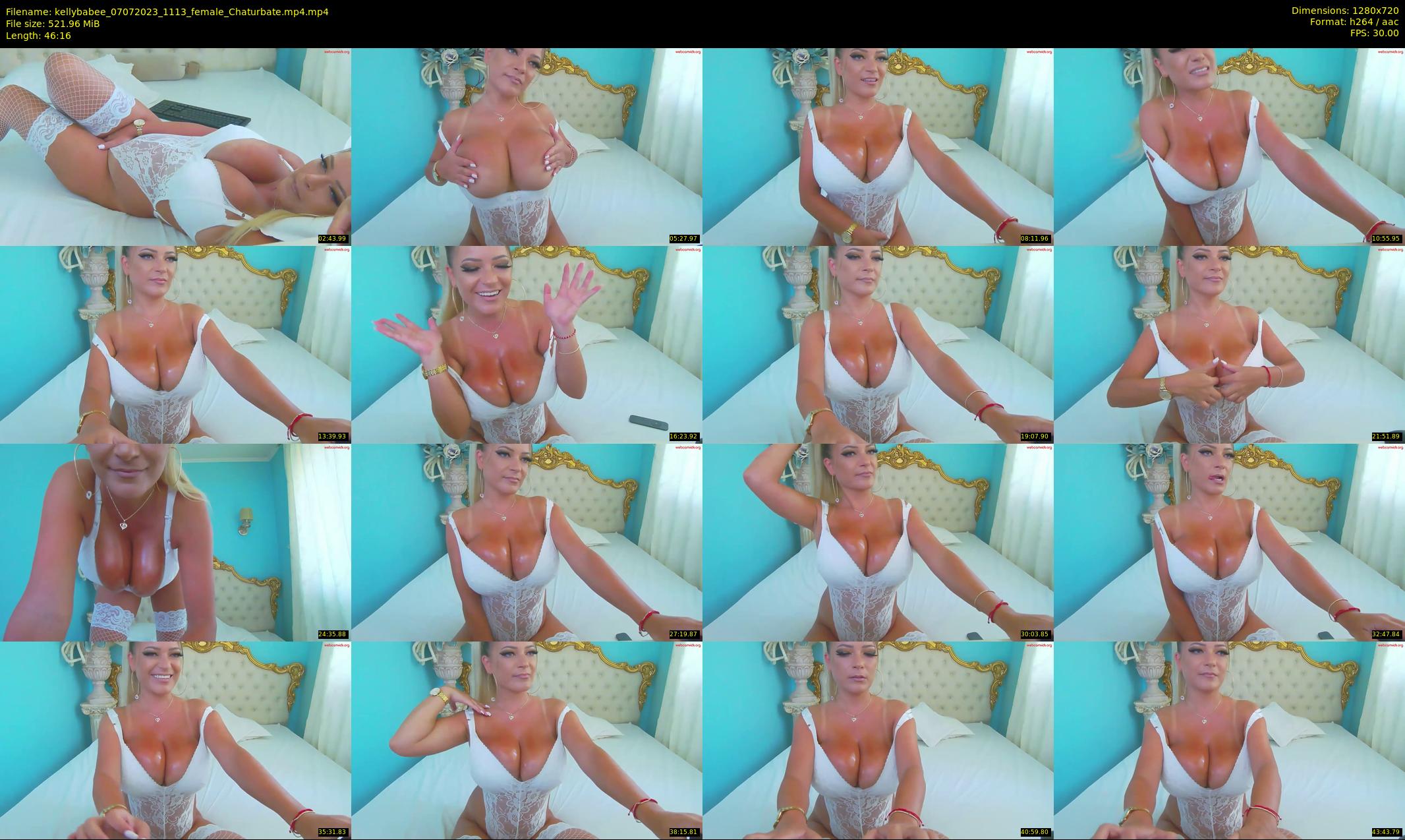 kellybabee — 47 minute Chaturbate female cam show recording, 720p, Jul 7, 2023