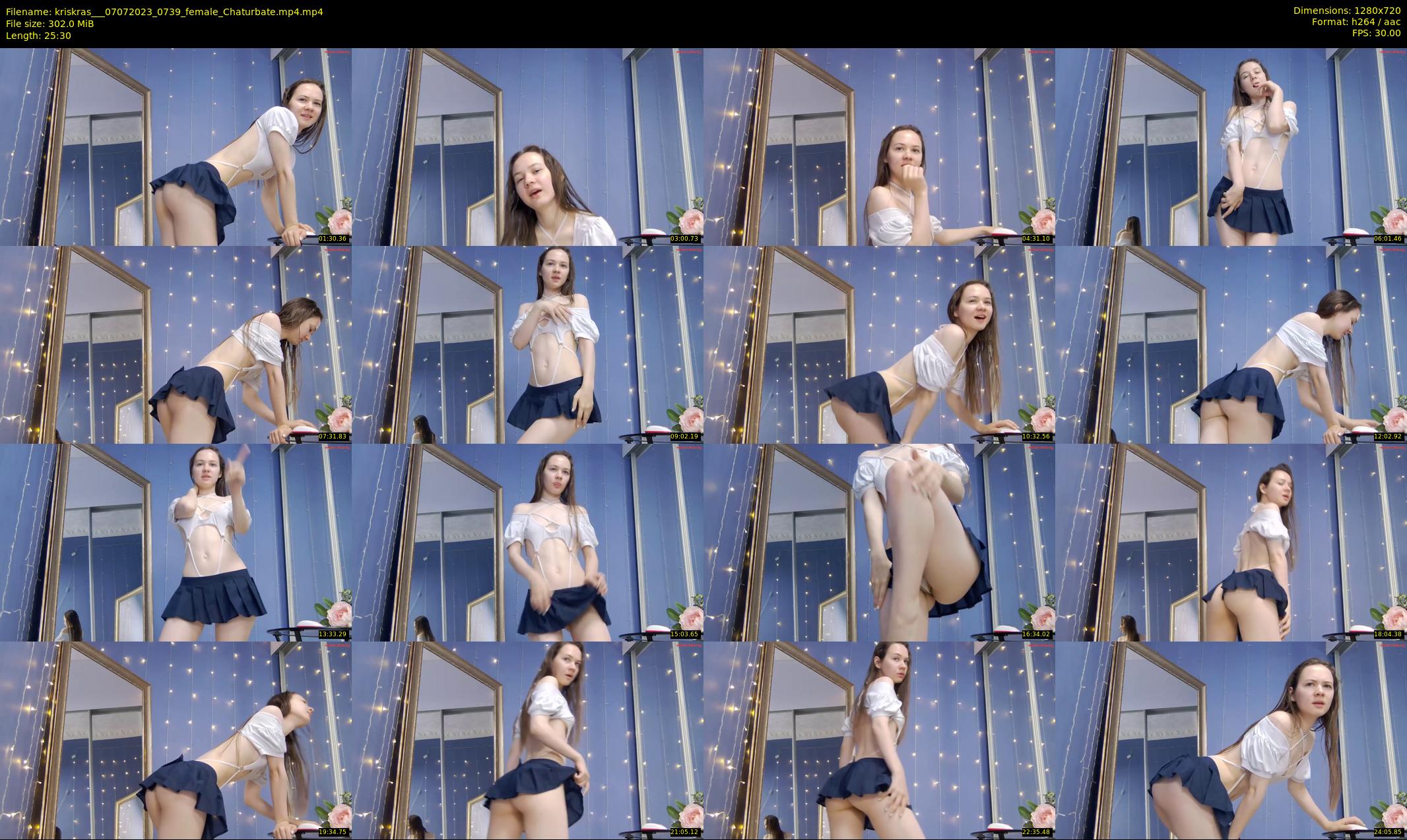 kriskras__ — 26 minute Chaturbate female cam show recording, 720p, Jul 7, 2023