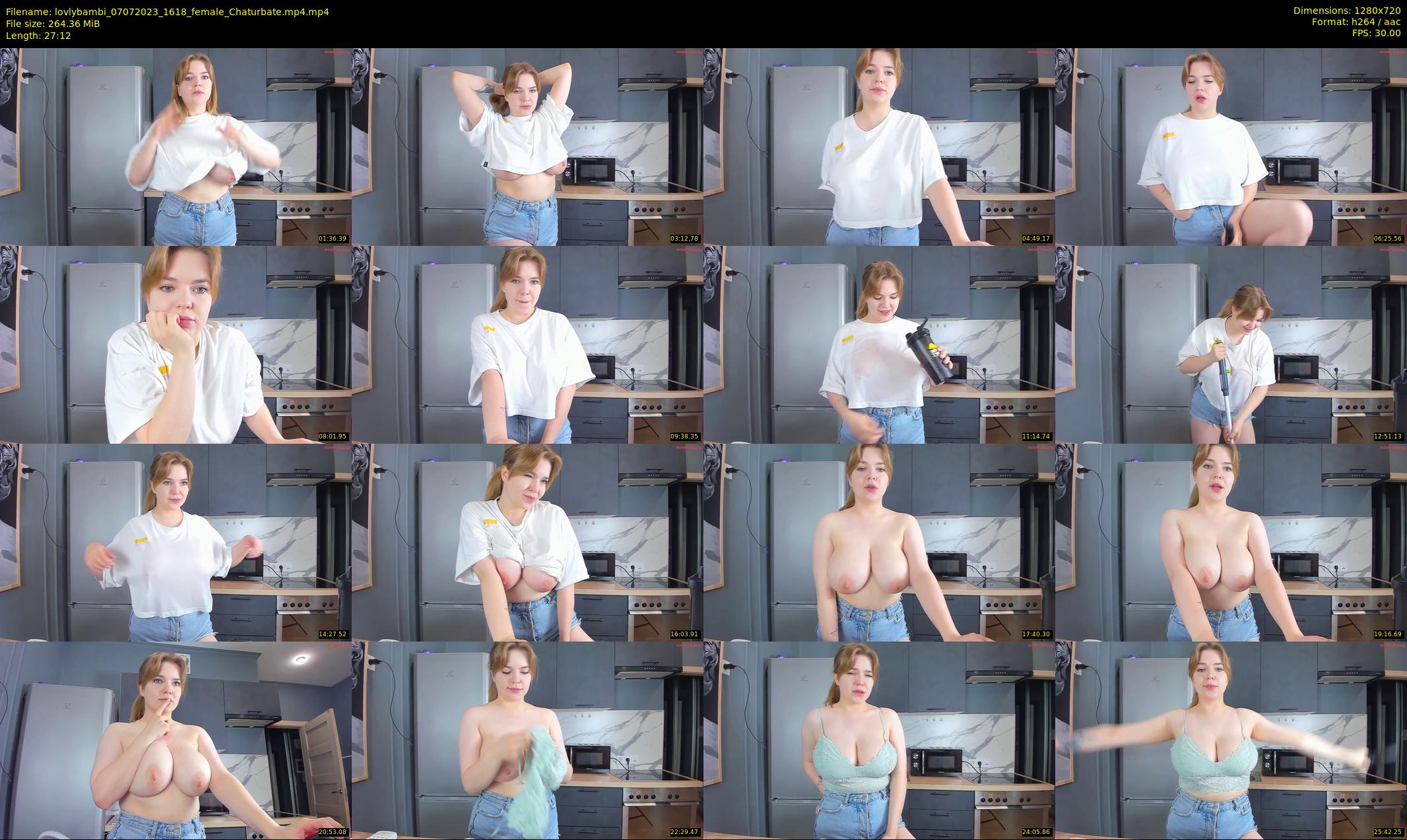 lovlybambi — 28 minute Chaturbate female cam show recording, 720p, Jul 7, 2023