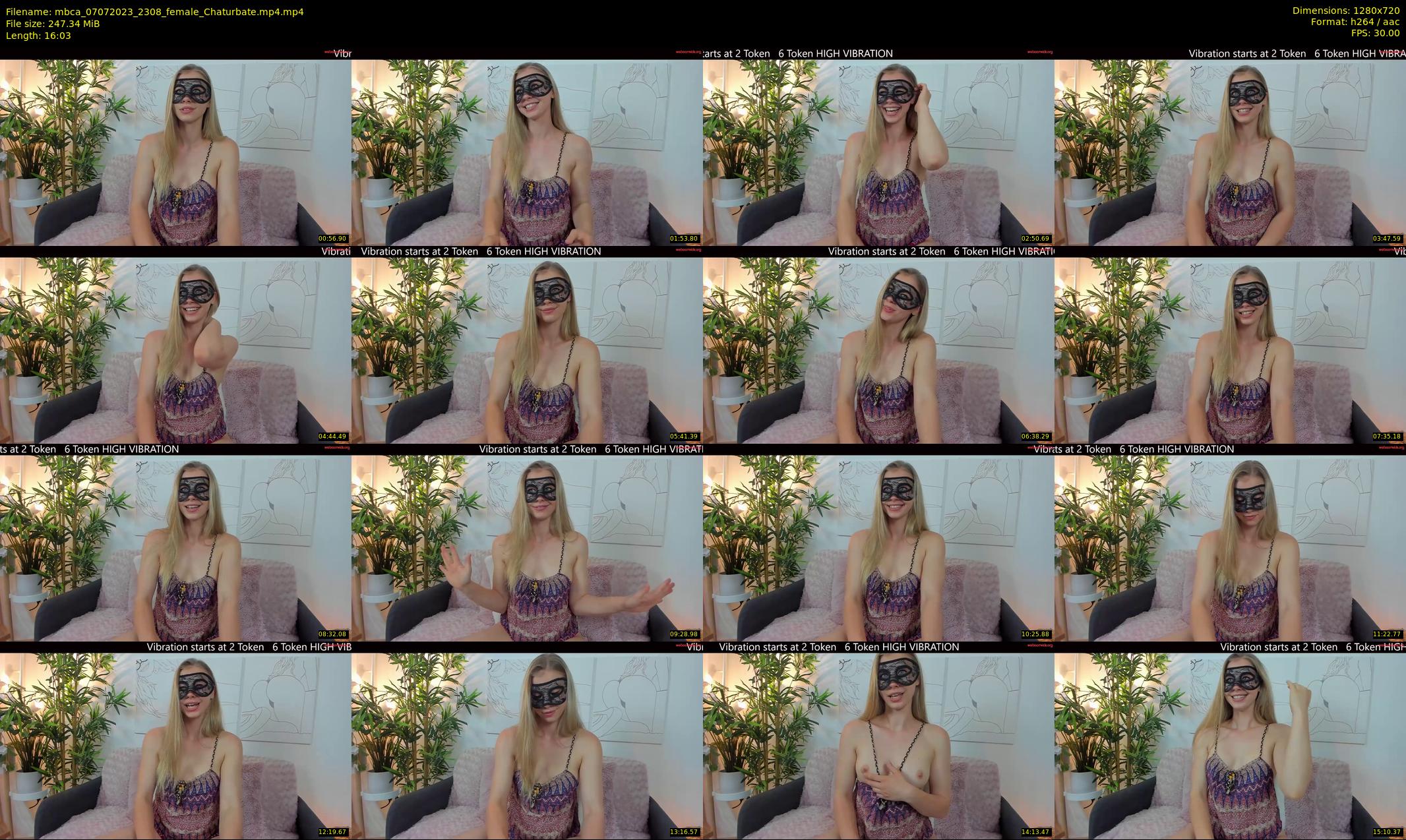 mbca — 17 minute Chaturbate couple cam show recording, 720p, Jul 7, 2023