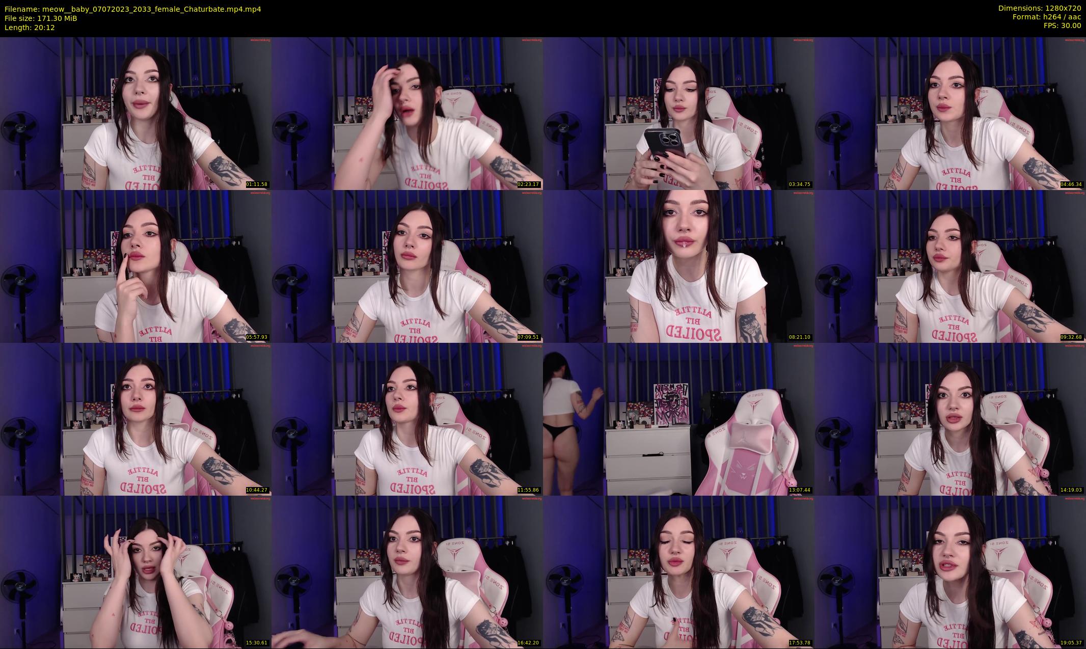 meow__baby — 21 minute Chaturbate female cam show recording, 720p, Jul 7, 2023
