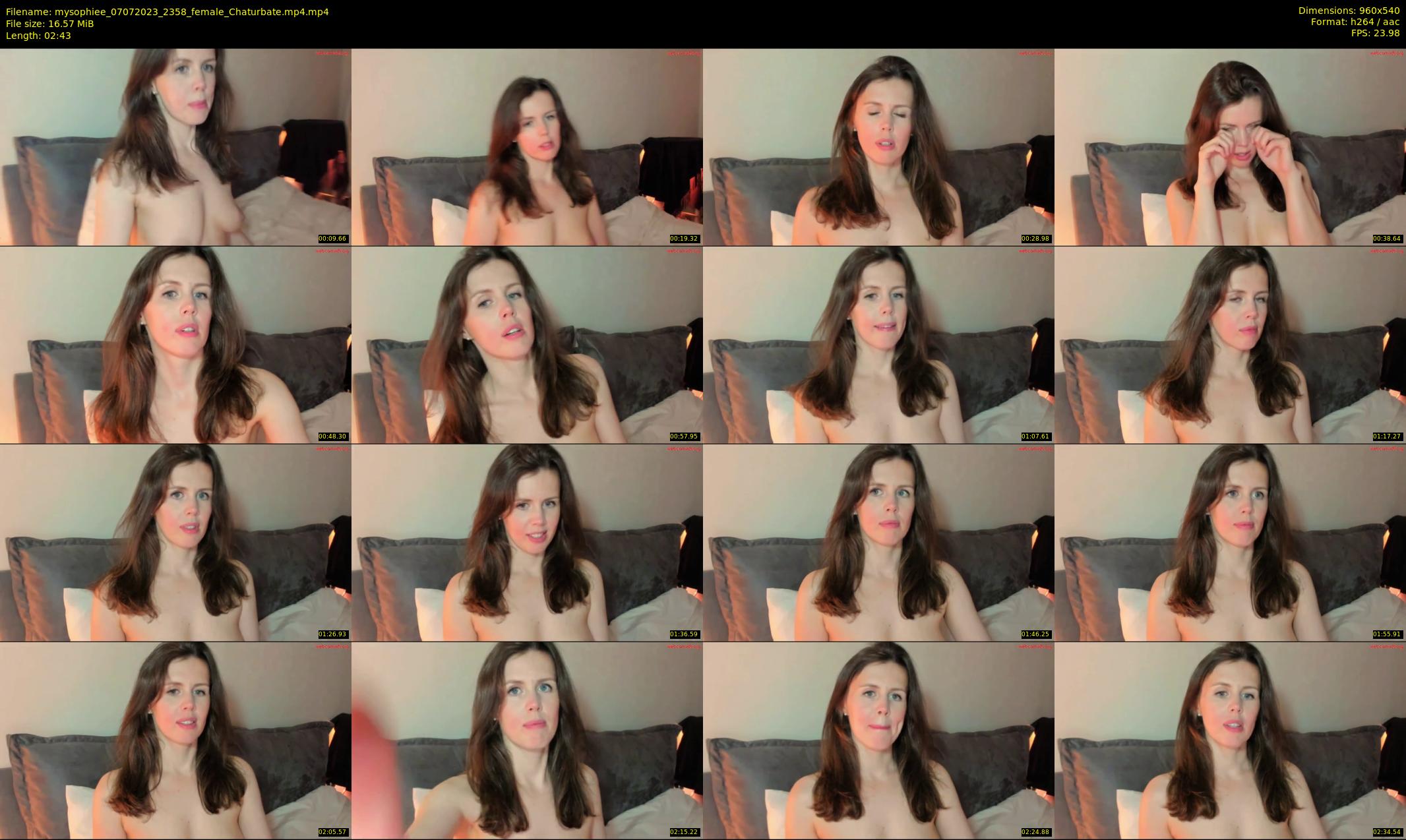 mysophiee — 3 minute Chaturbate female cam show recording, 480p, Jul 7, 2023