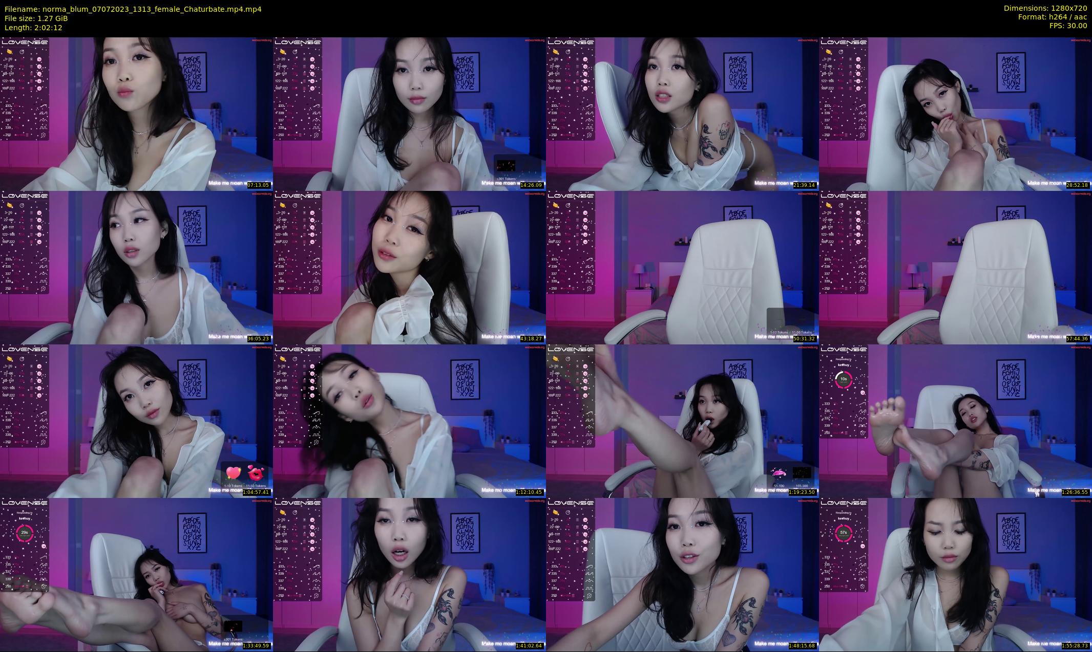 norma_blum — 123 minute Chaturbate female cam show recording, 720p, Jul 7, 2023