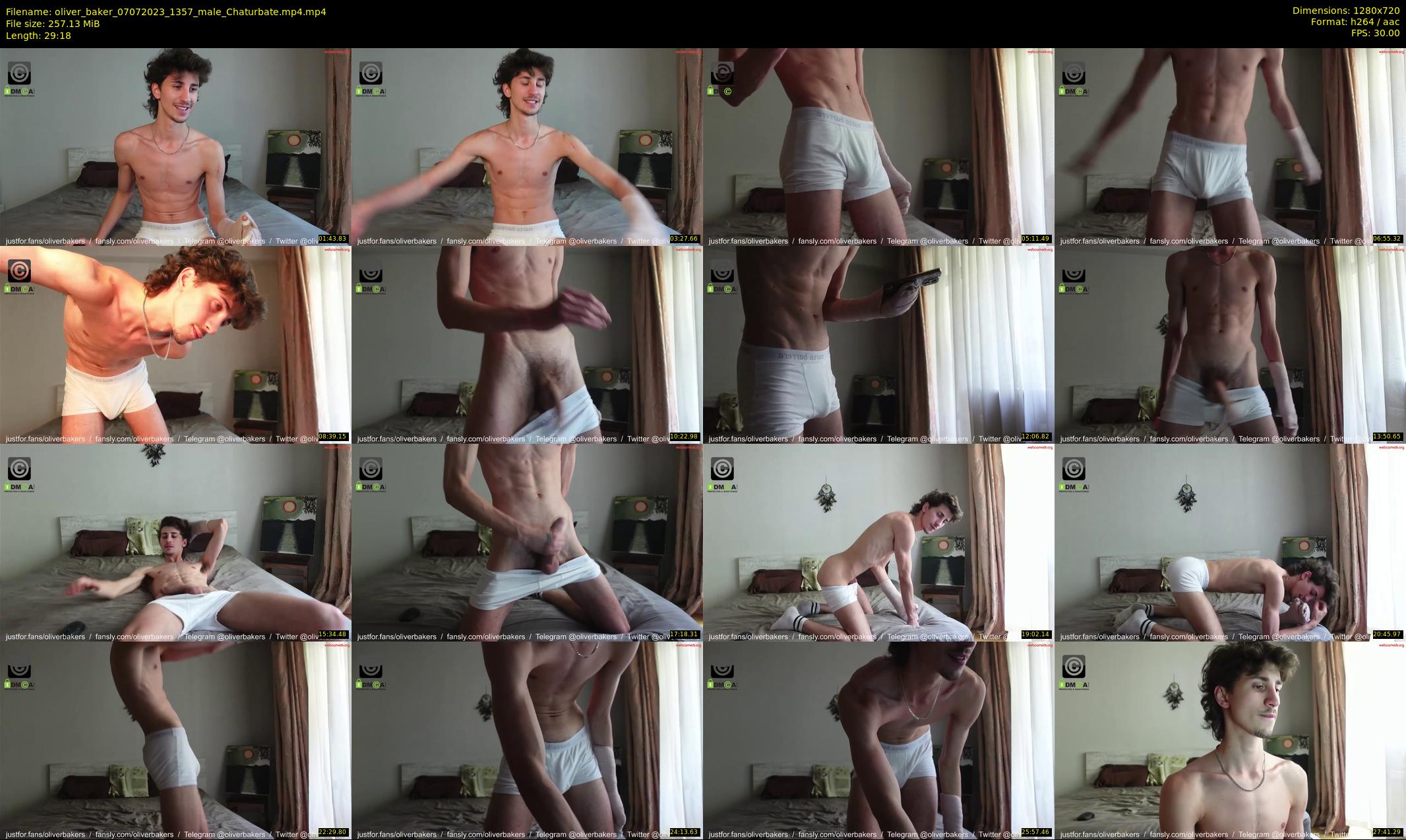 oliver_baker — 30 minute Chaturbate male cam show recording, 720p, Jul 7, 2023