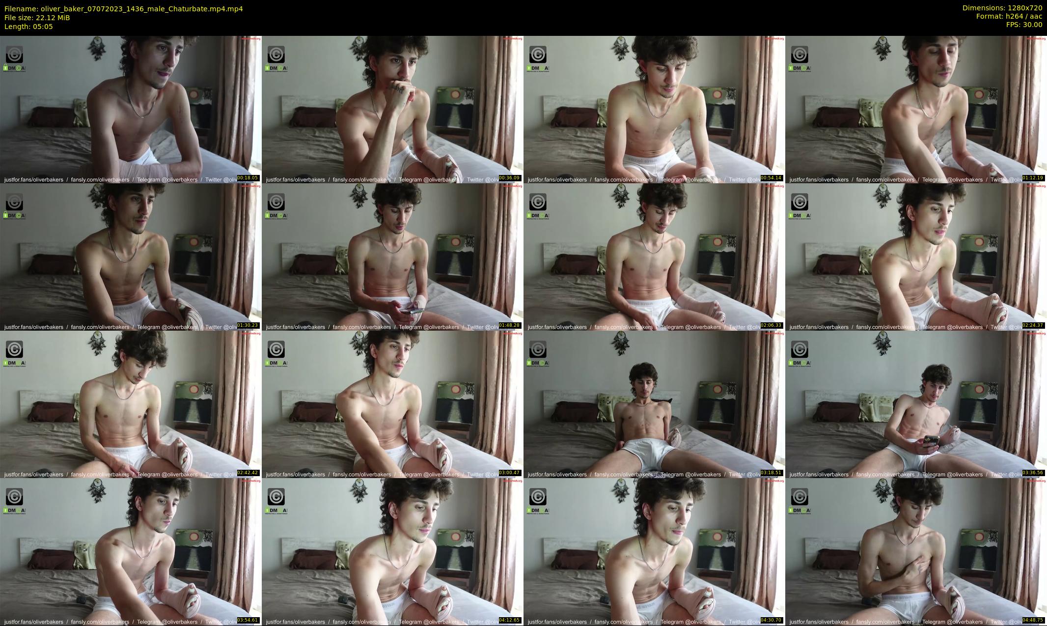 oliver_baker — 6 minute Chaturbate male cam show recording, 720p, Jul 7, 2023