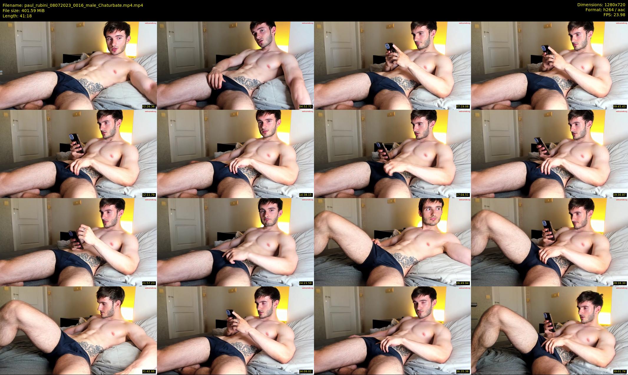 paul_rubini — 42 minute Chaturbate male cam show recording, 720p, Jul 8, 2023