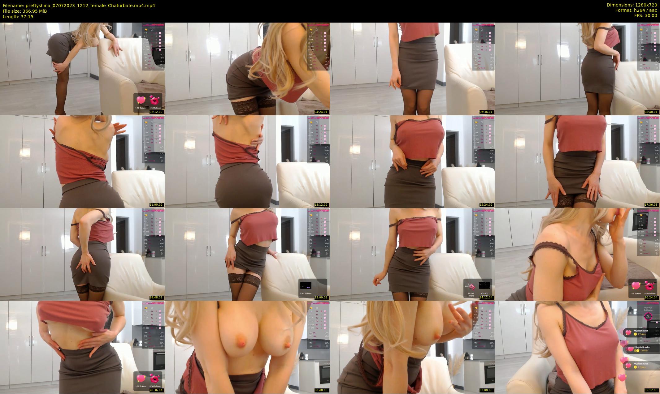 prettyshina — 38 minute Chaturbate female cam show recording, 720p, Jul 7, 2023