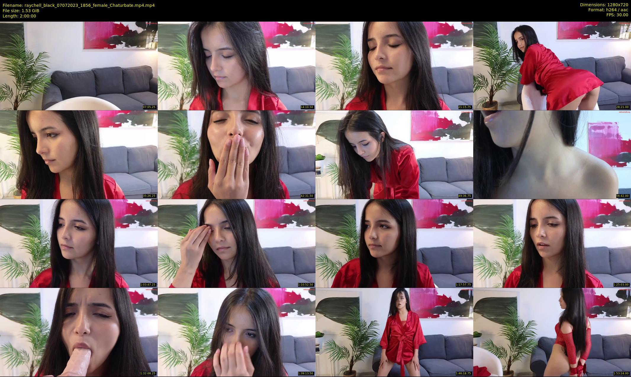 raychell_black — 120 minute Chaturbate female cam show recording, 720p, Jul 7, 2023