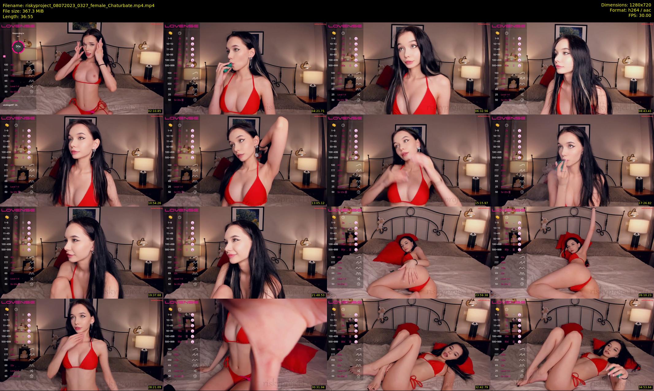 riskyproject — 37 minute Chaturbate couple cam show recording, 720p, Jul 8, 2023