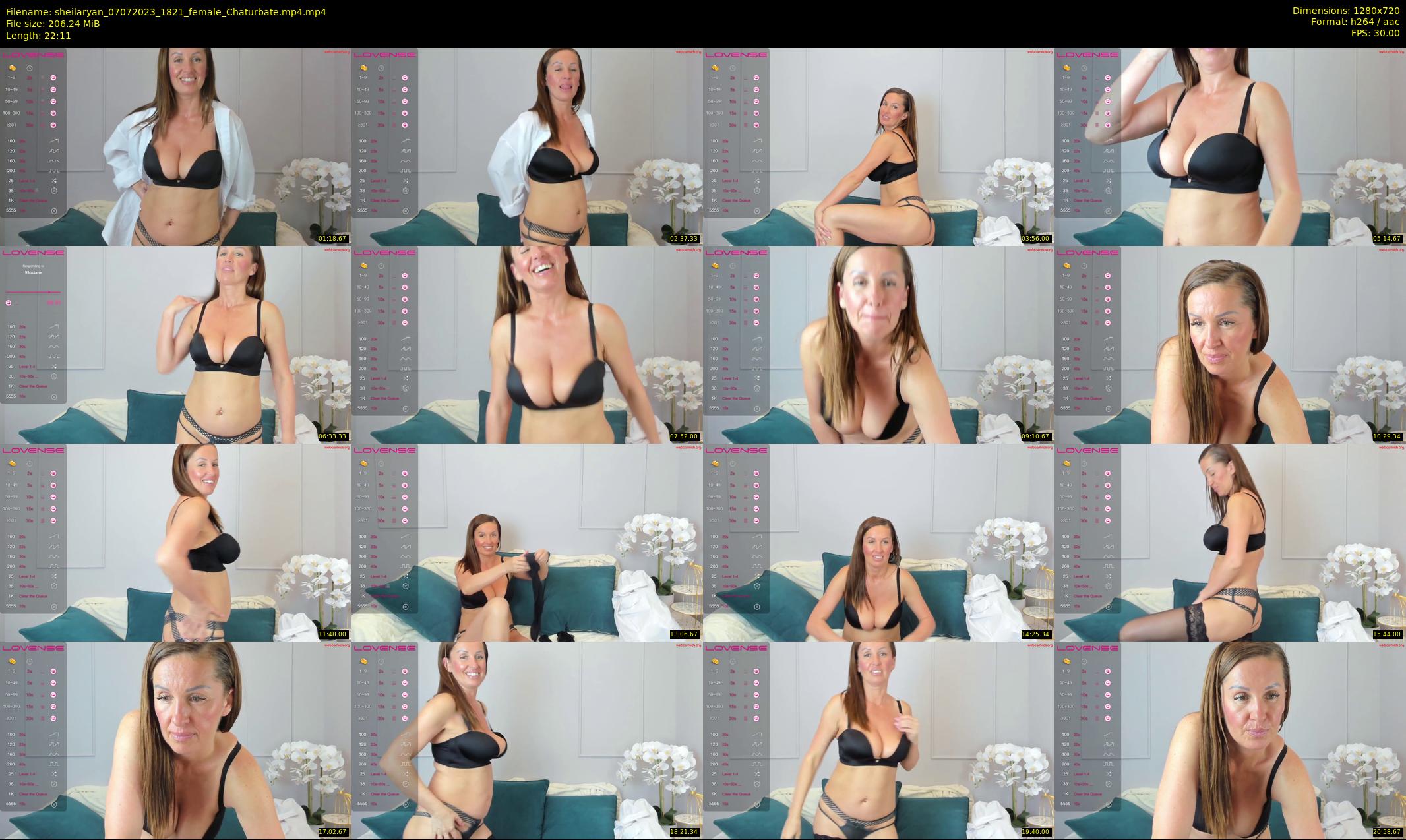 sheilaryan — 23 minute Chaturbate female cam show recording, 720p, Jul 7, 2023