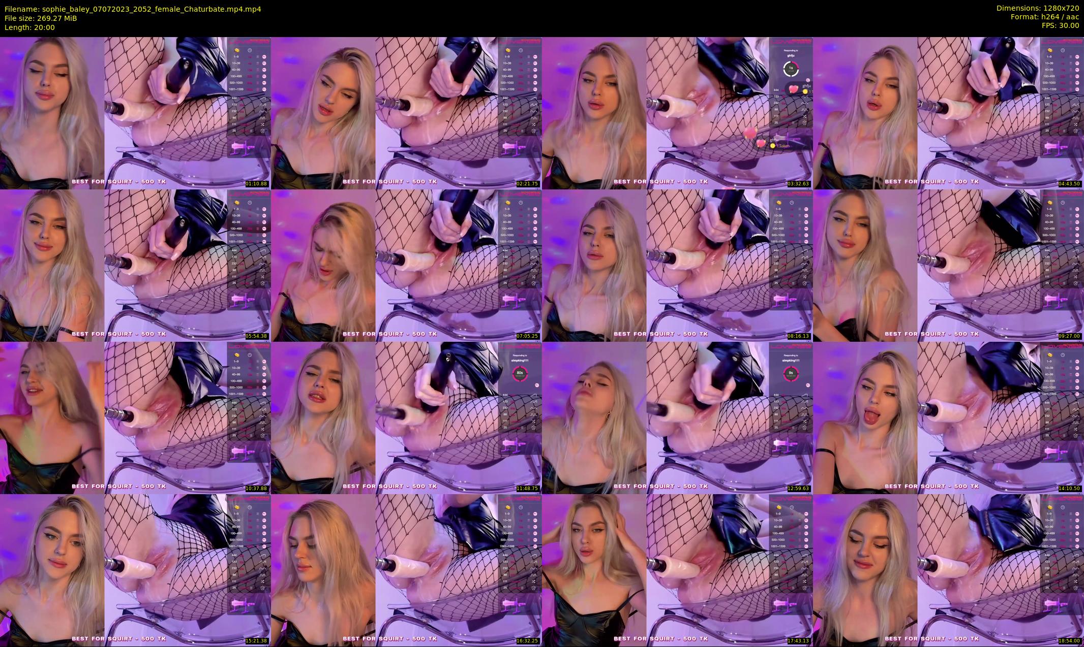 sophie_baley — 20 minute Chaturbate female cam show recording, 720p, Jul 7, 2023