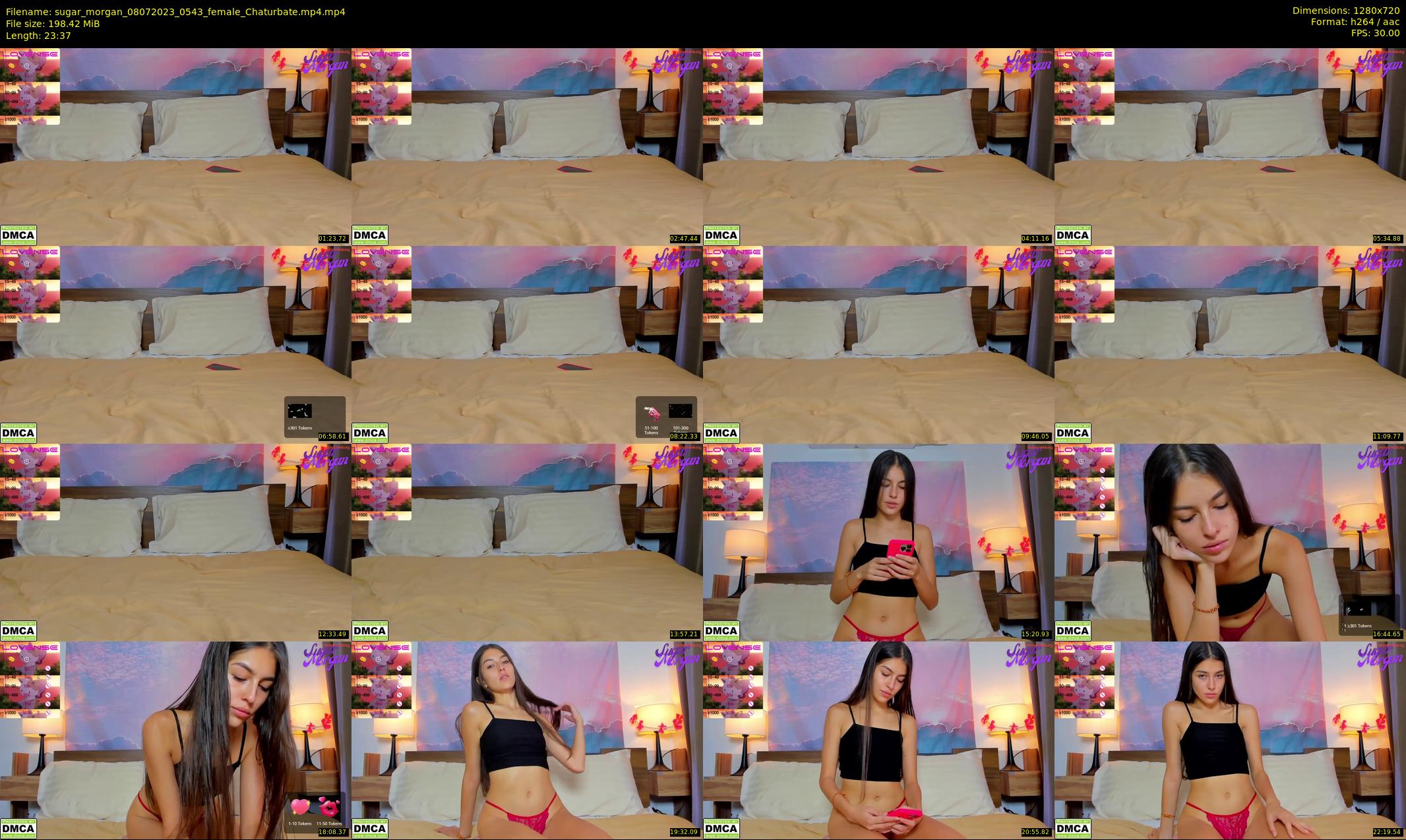 sugar_morgan — 24 minute Chaturbate female cam show recording, 720p, Jul 8, 2023