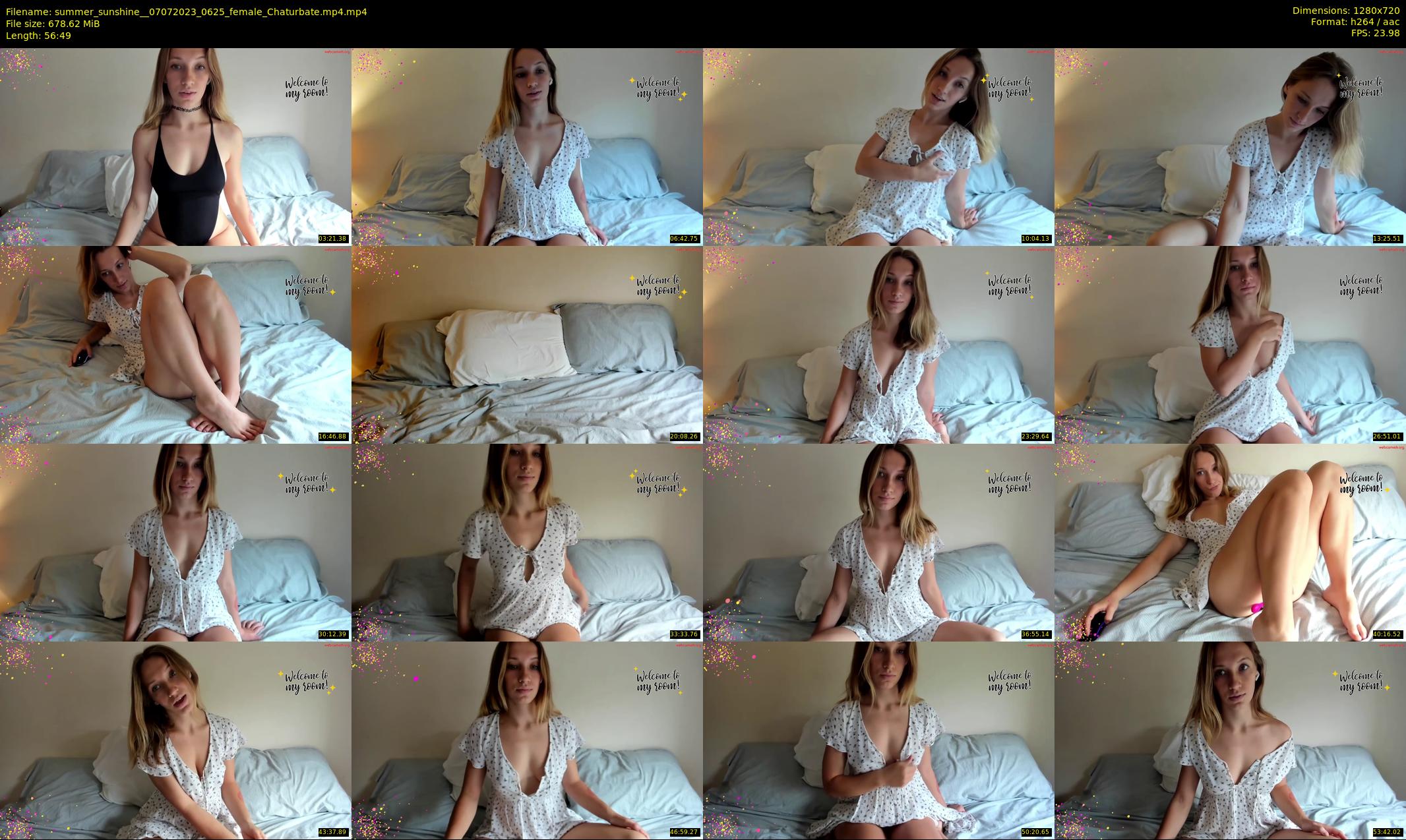 summer_sunshine_ — 57 minute Chaturbate female cam show recording, 720p, Jul 7, 2023