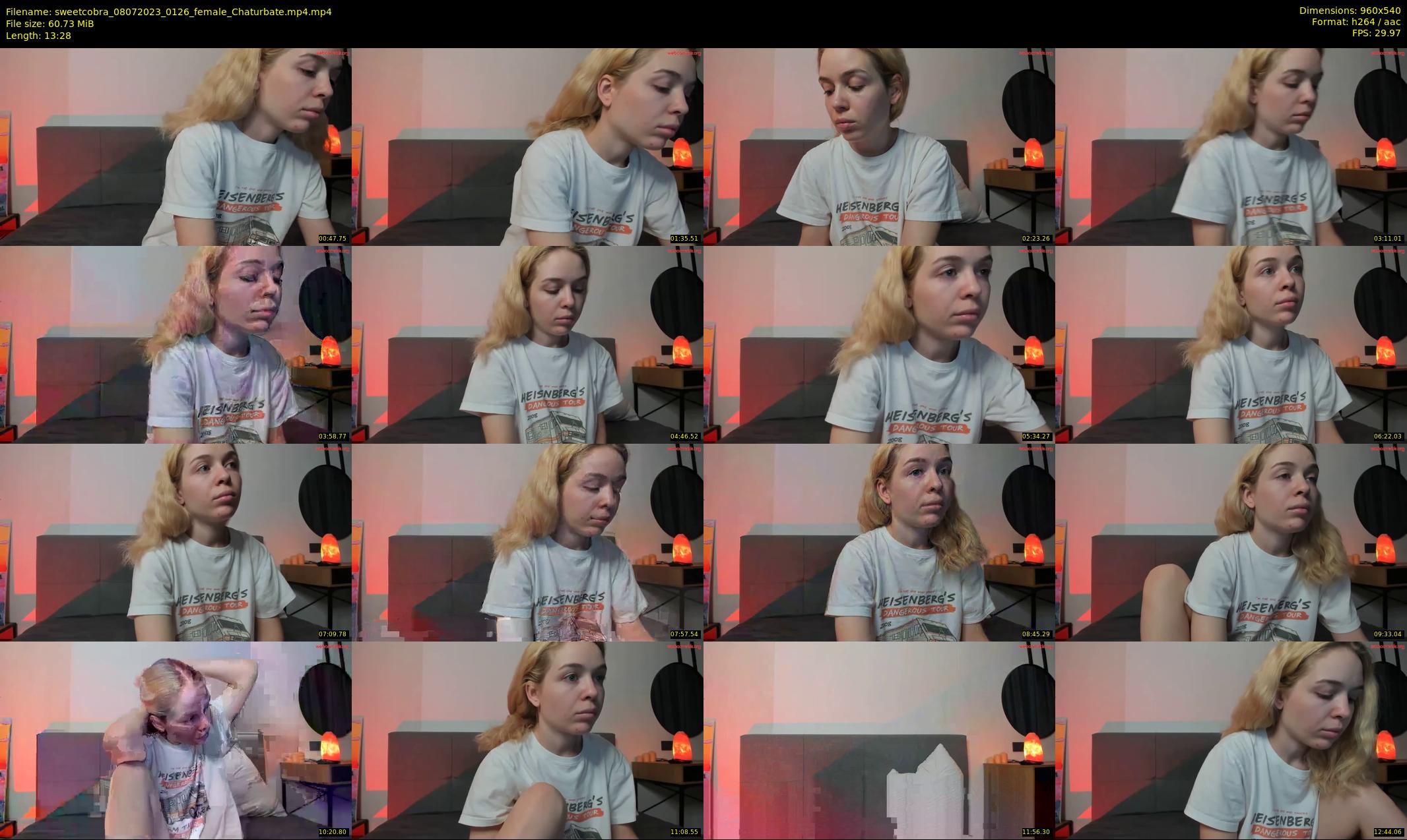 sweetcobra — 14 minute Chaturbate female cam show recording, 480p, Jul 8, 2023