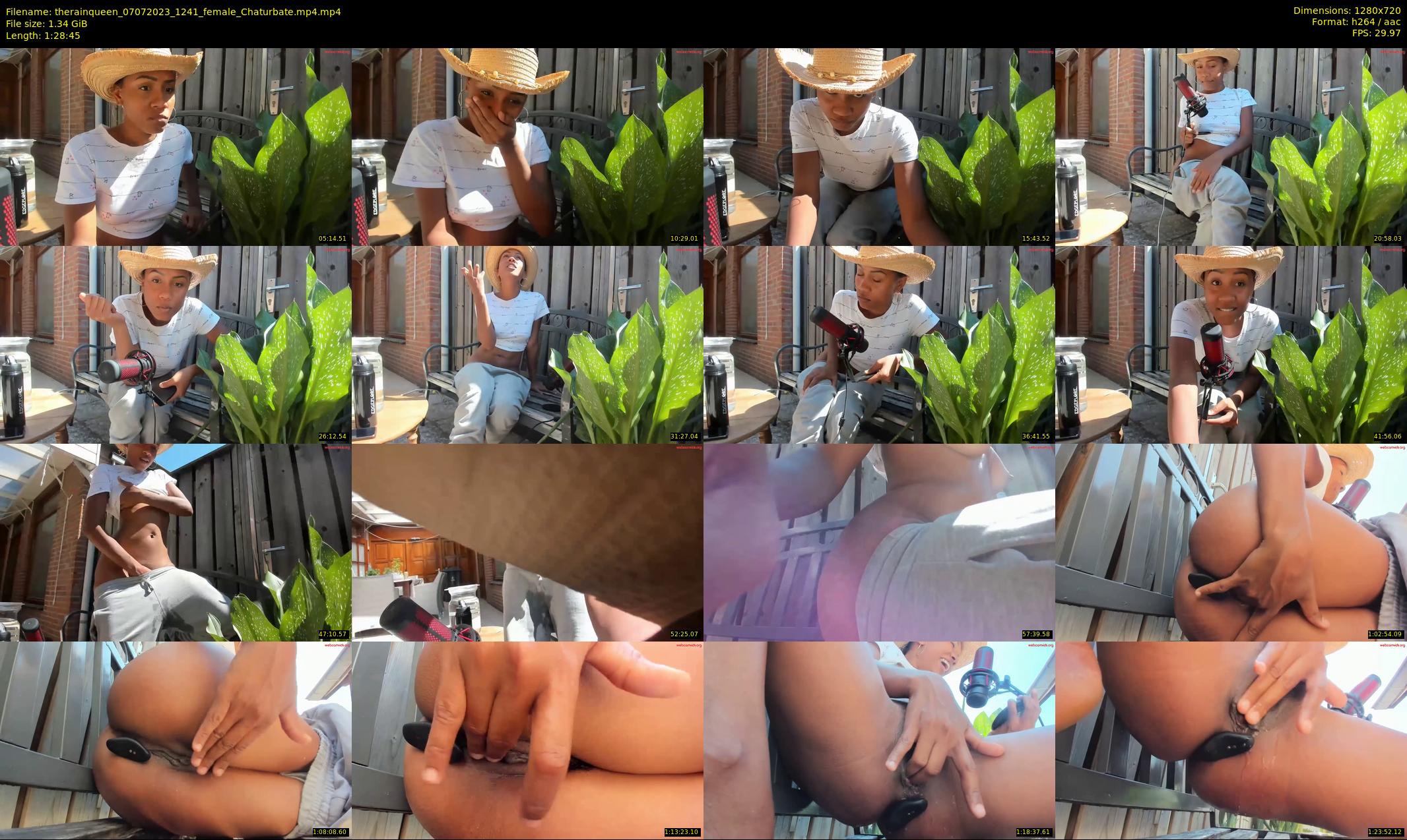 therainqueen — 89 minute Chaturbate female cam show recording, 720p, Jul 7, 2023