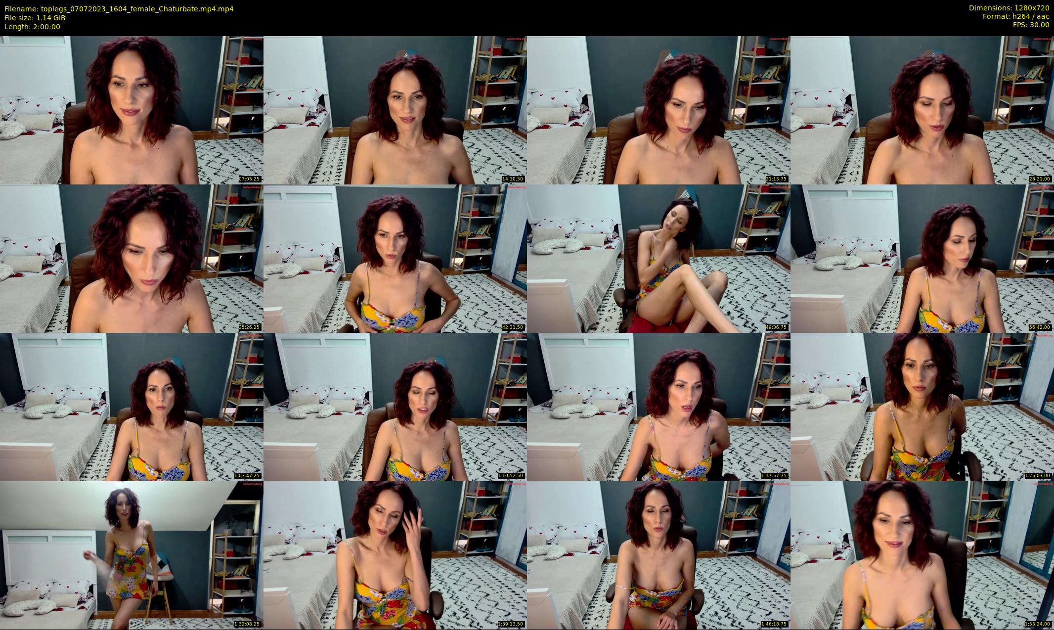 toplegs — 120 minute Chaturbate female cam show recording, 720p, Jul 7, 2023