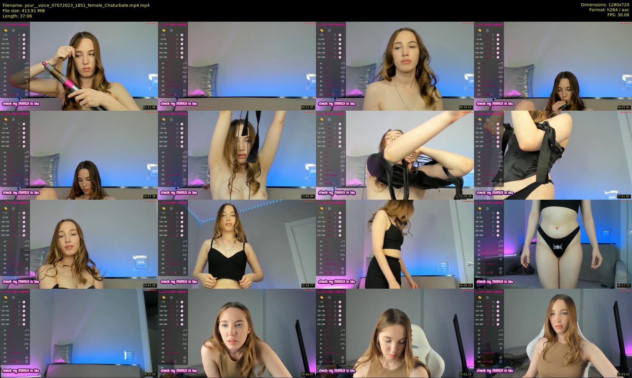 your__voice — 38 minute Chaturbate female cam show recording, 720p, Jul 7, 2023