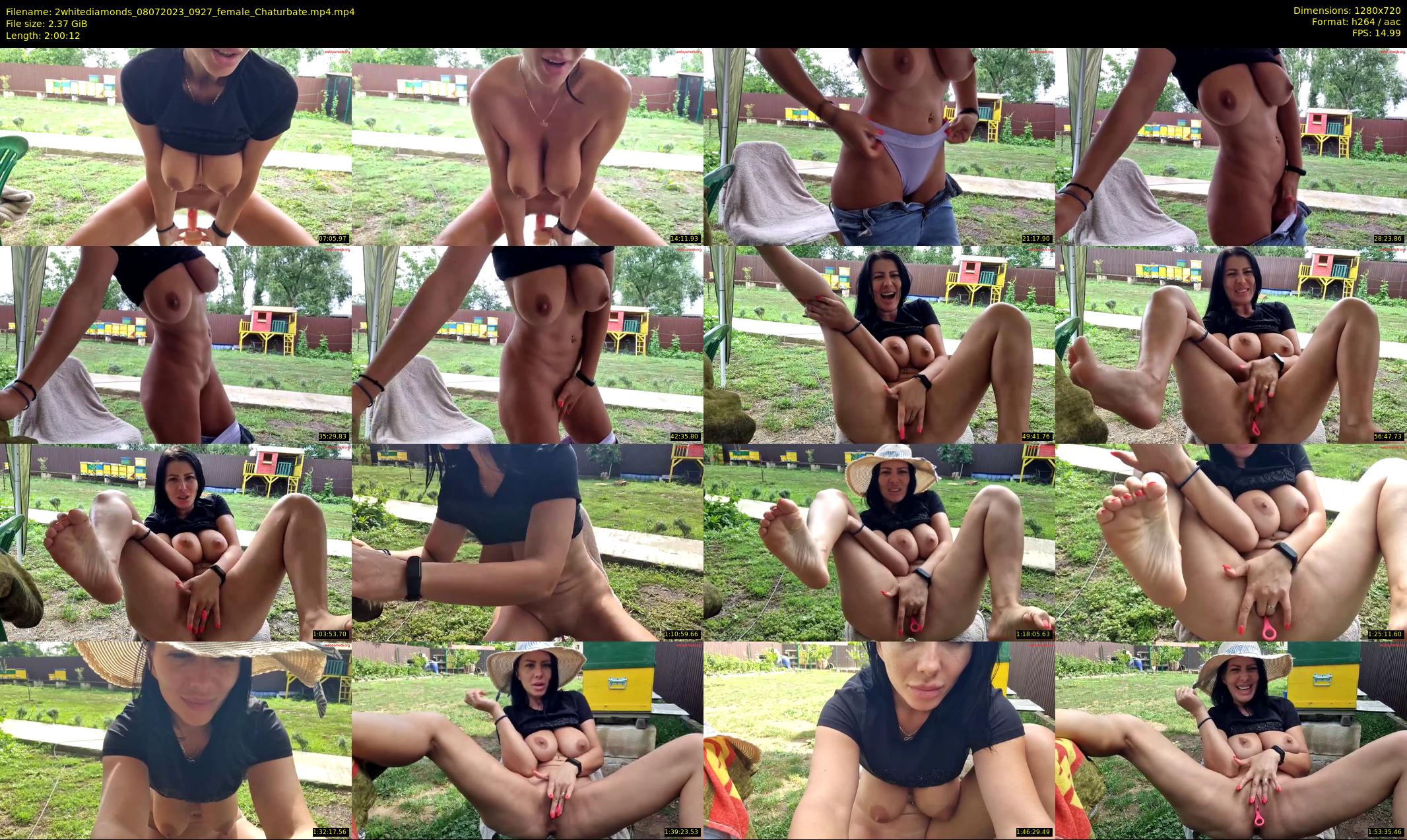 2whitediamonds — 121 minute Chaturbate couple cam show recording, 720p, Jul 8, 2023