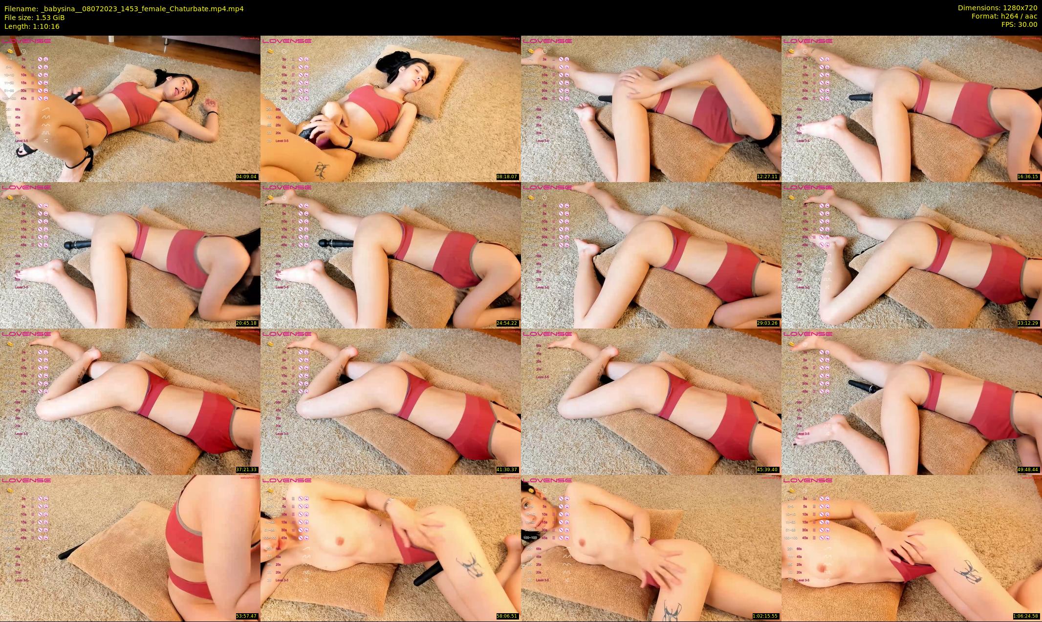 _babysina_ — 71 minute Chaturbate female cam show recording, 720p, Jul 8, 2023
