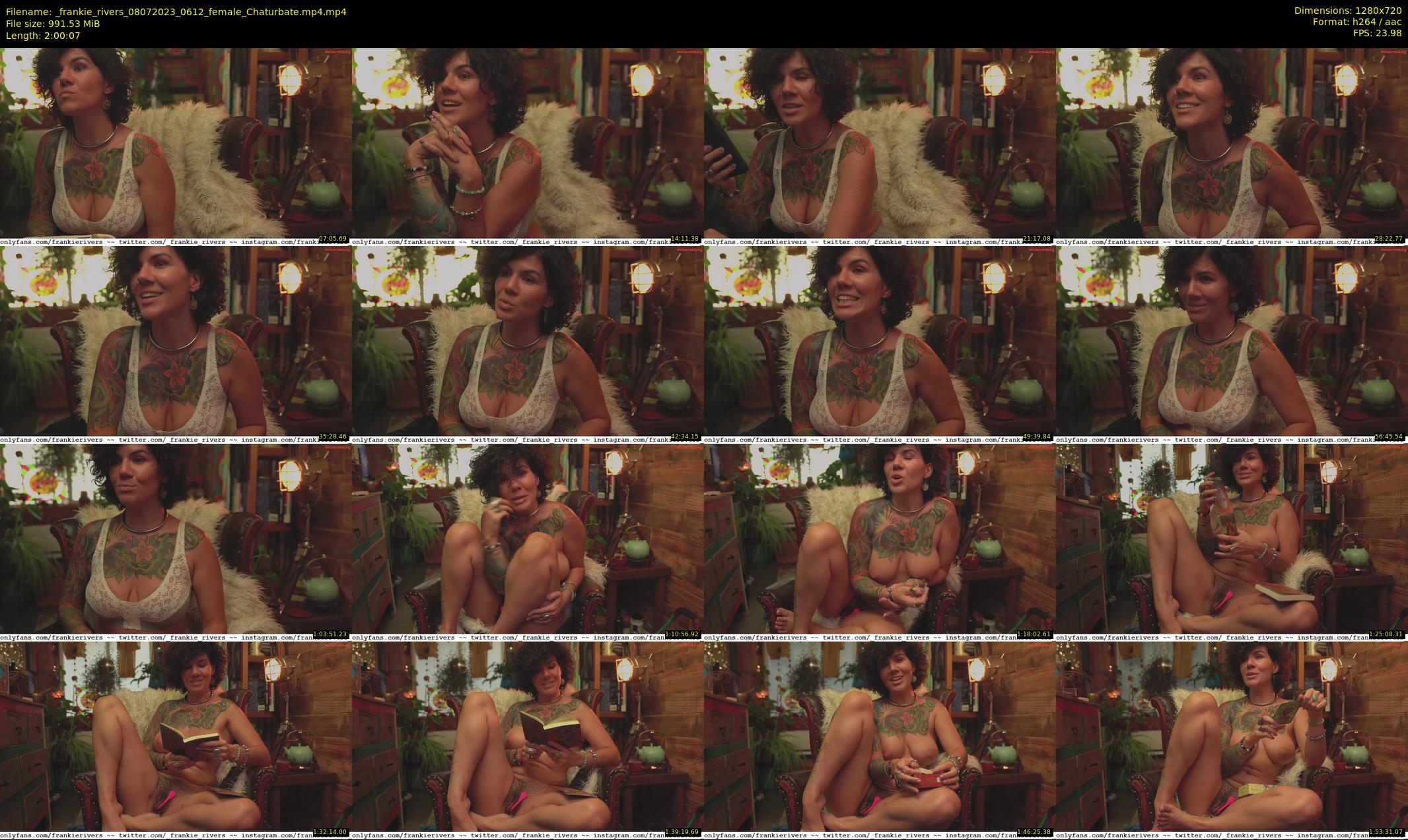 _frankie_rivers — 121 minute Chaturbate female cam show recording, 720p, Jul 8, 2023