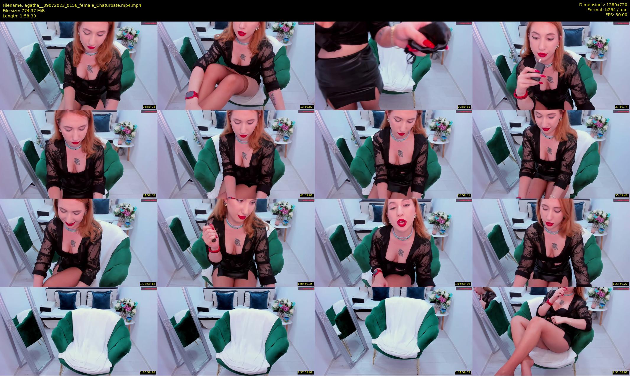 agatha_ — 119 minute Chaturbate female cam show recording, 720p, Jul 9, 2023