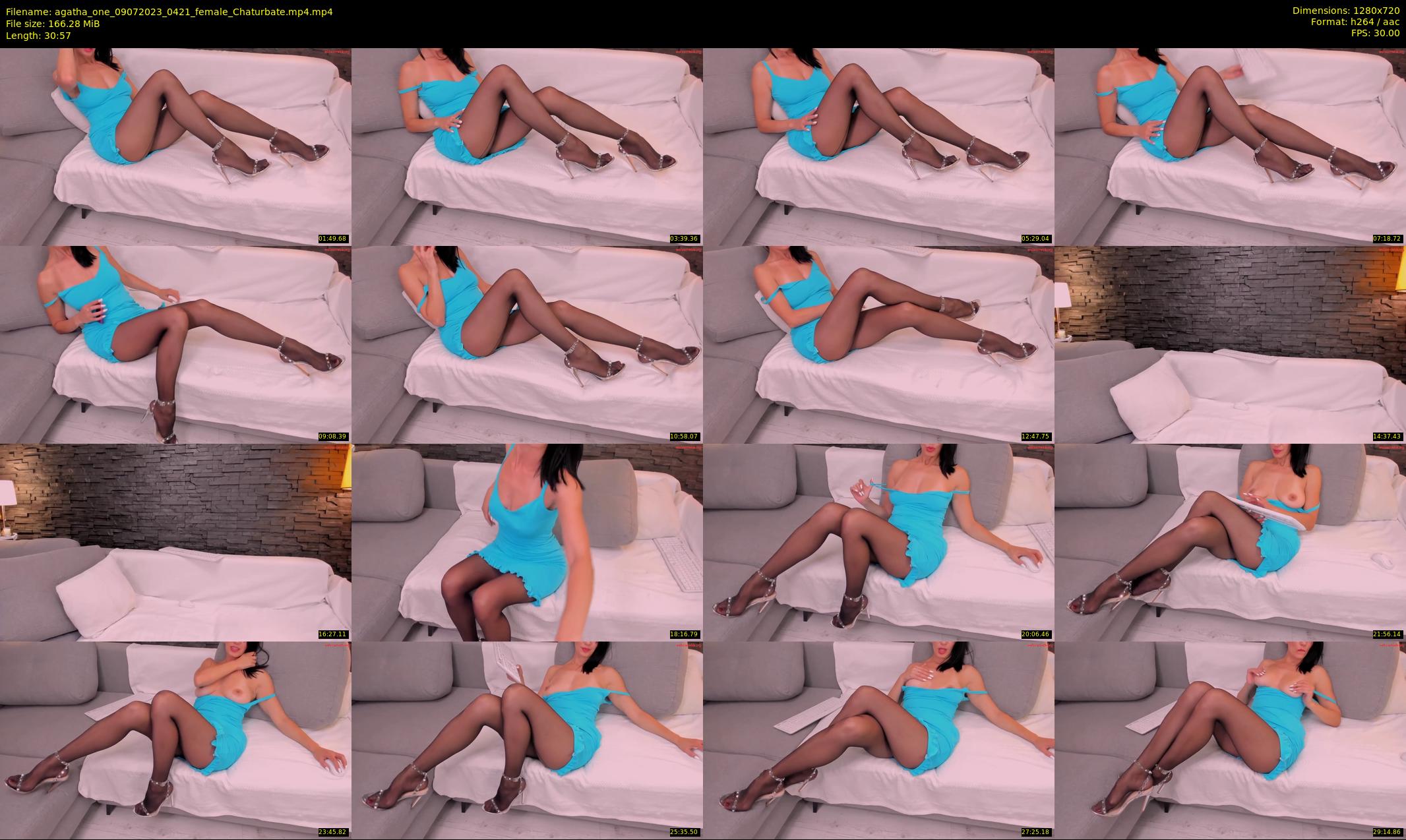 agatha_one — 31 minute Chaturbate female cam show recording, 720p, Jul 9, 2023