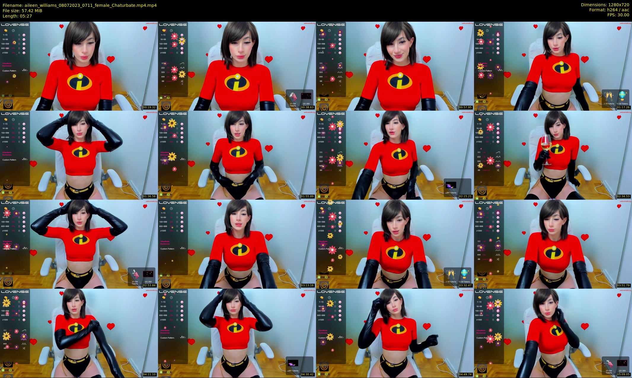 aileen_williams — 6 minute Chaturbate female cam show recording, 720p, Jul 8, 2023