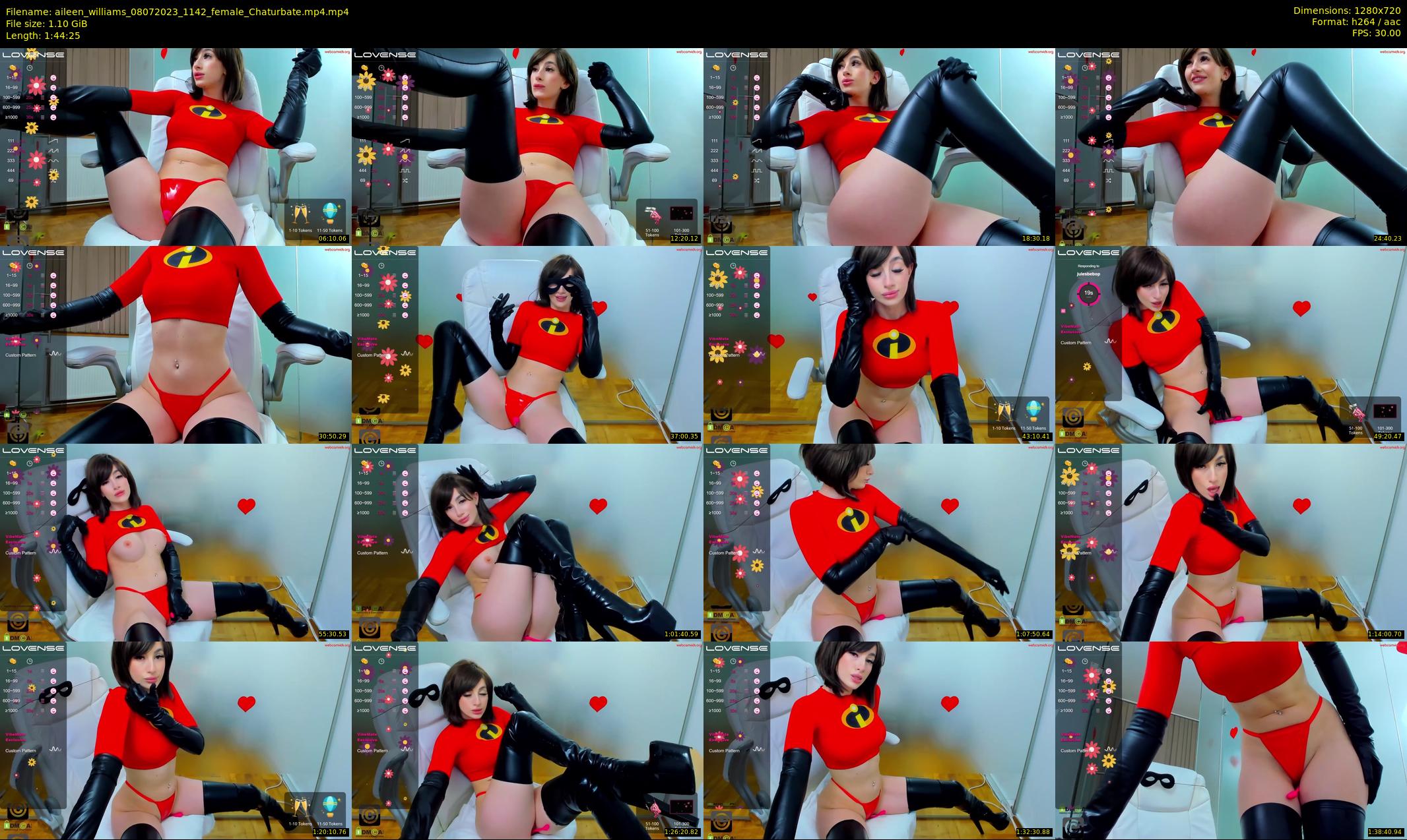 aileen_williams — 105 minute Chaturbate female cam show recording, 720p, Jul 8, 2023