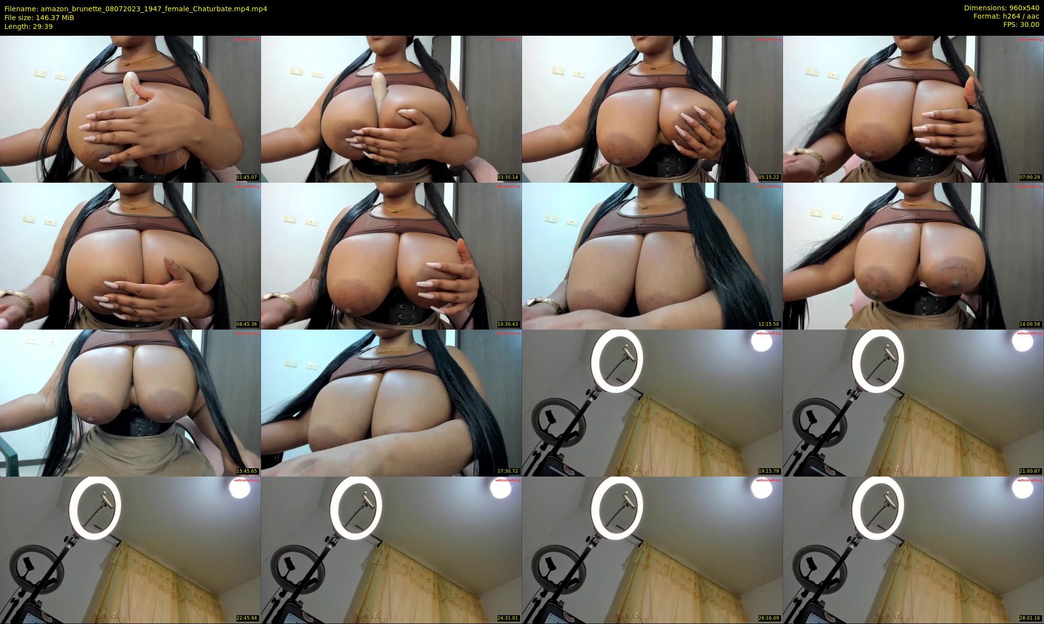 amazon_brunette — 30 minute Chaturbate female cam show recording, 480p, Jul 8, 2023