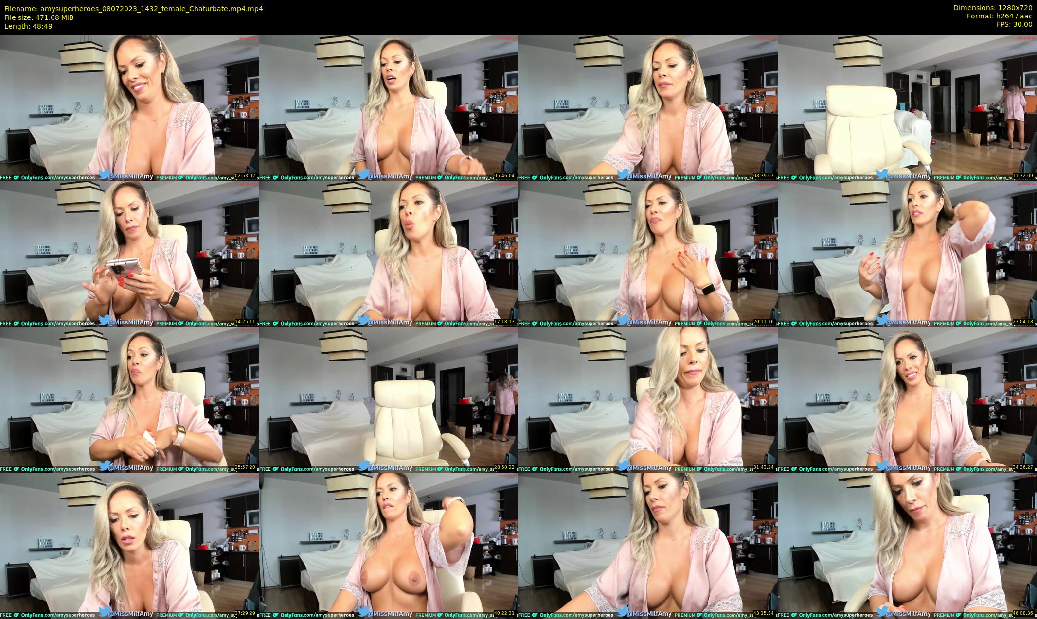 amysuperheroes — 49 minute Chaturbate female cam show recording, 720p, Jul 8, 2023