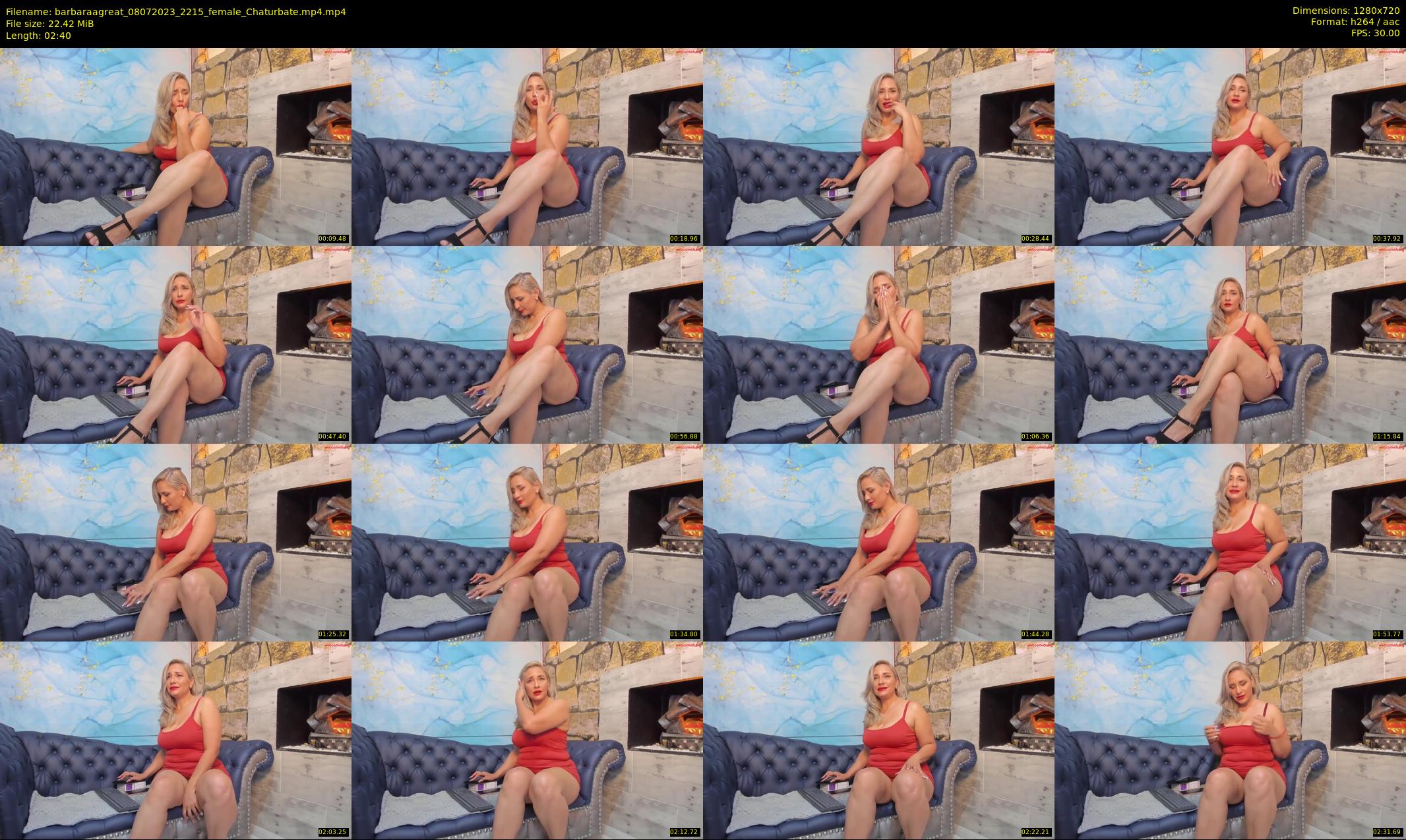 barbaraagreat — 3 minute Chaturbate female cam show recording, 720p, Jul 8, 2023