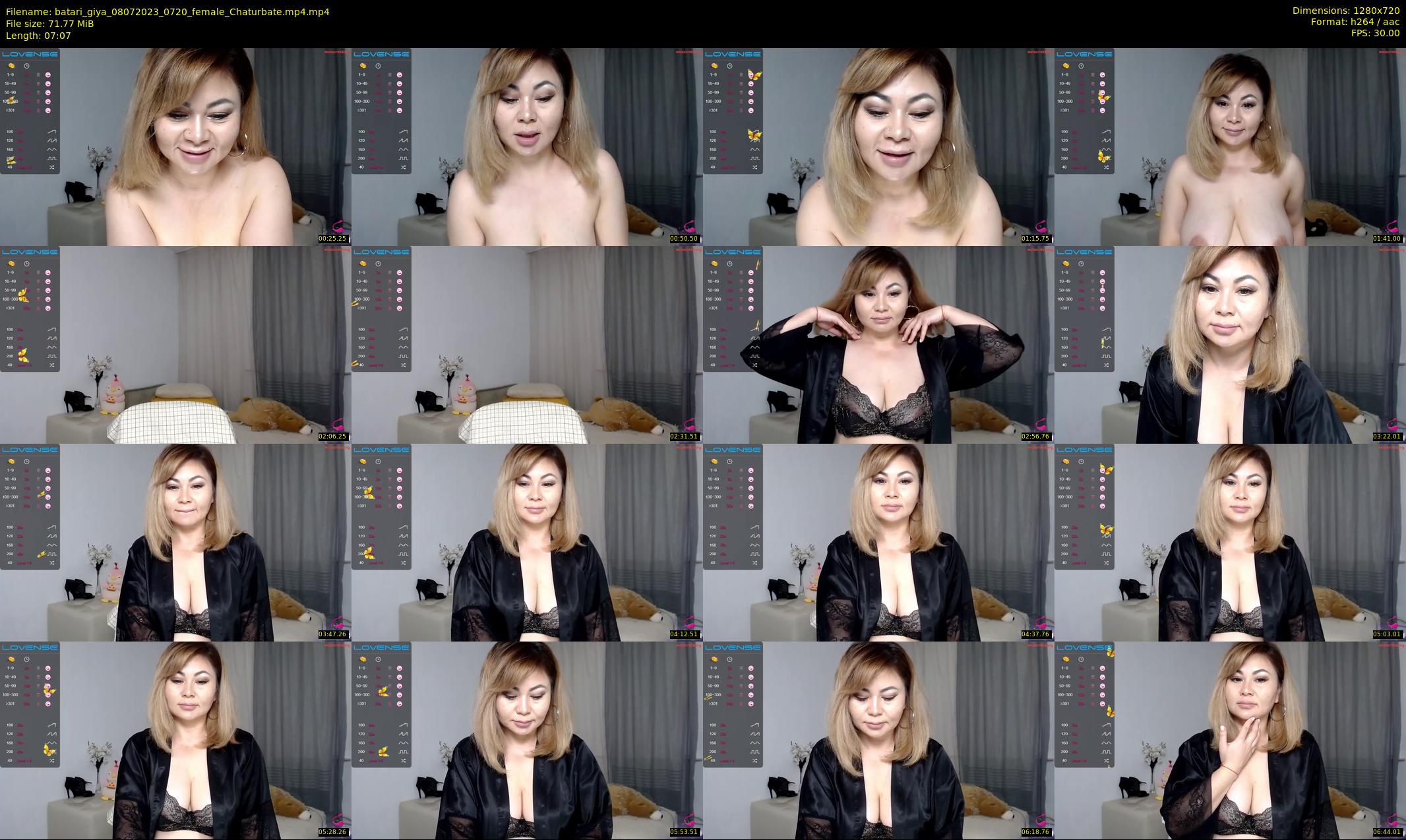 batari_giya — 8 minute Chaturbate female cam show recording, 720p, Jul 8, 2023