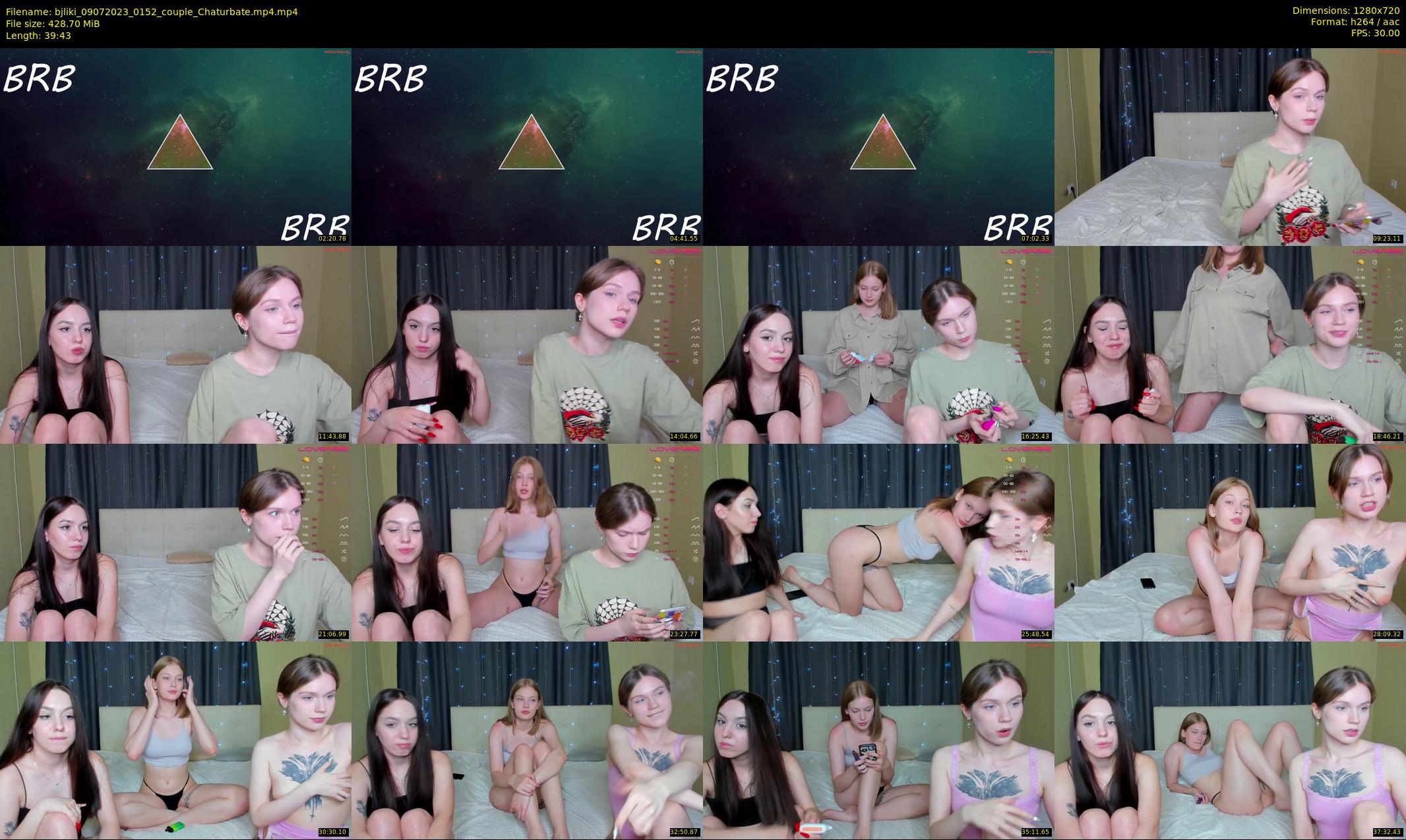 bjliki — 40 minute Chaturbate couple cam show recording, 720p, Jul 9, 2023