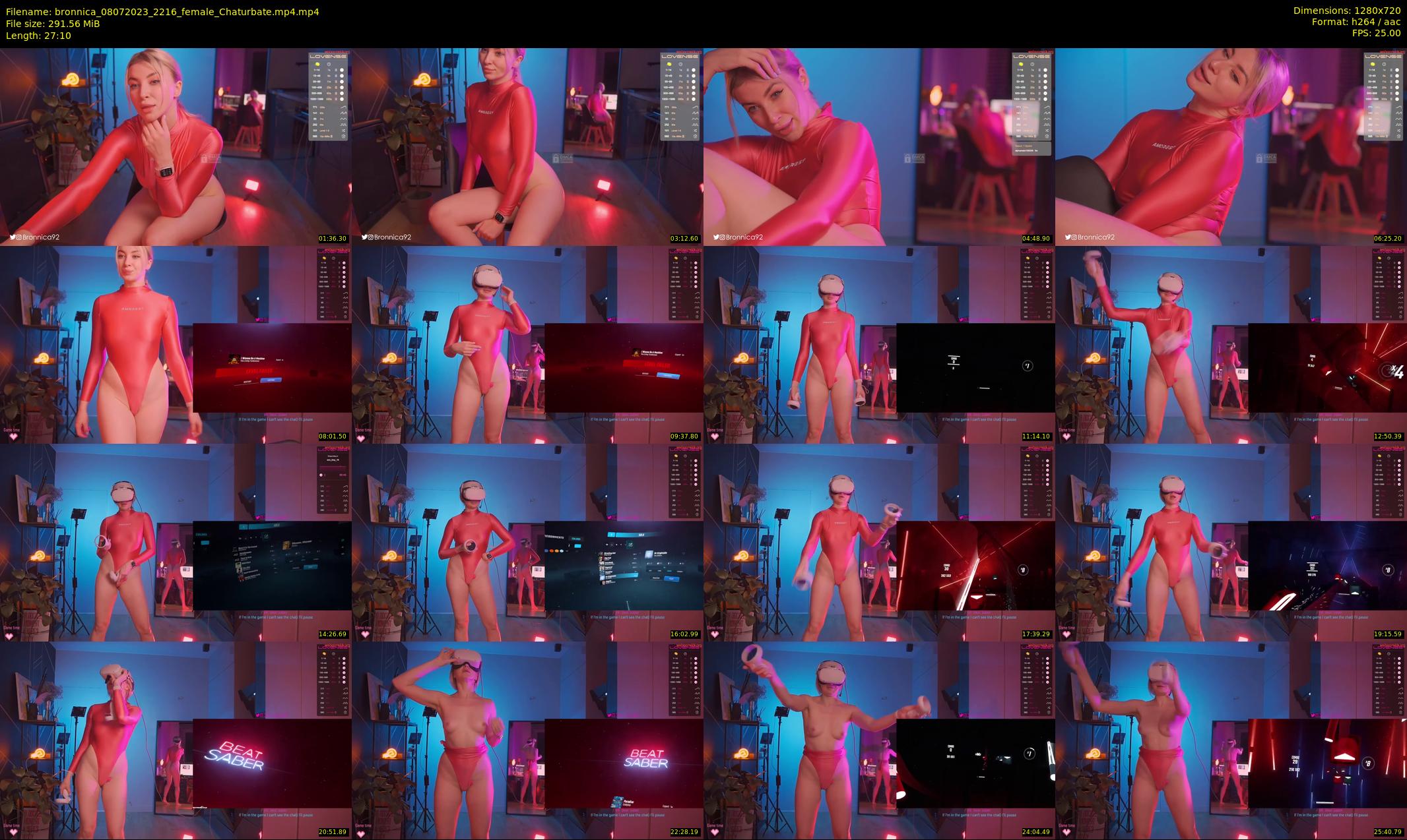 bronnica — 28 minute Chaturbate female cam show recording, 720p, Jul 8, 2023