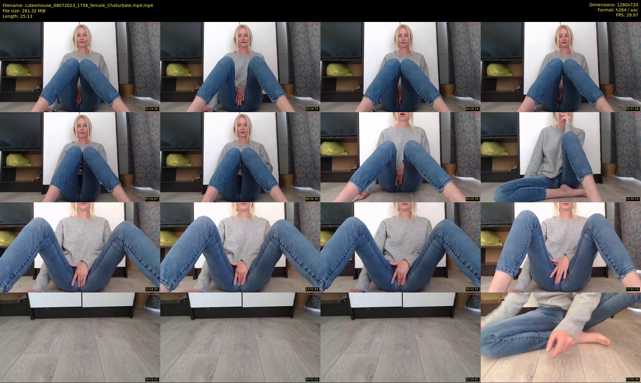 cuteemouse — 26 minute Chaturbate female cam show recording, 720p, Jul 8, 2023
